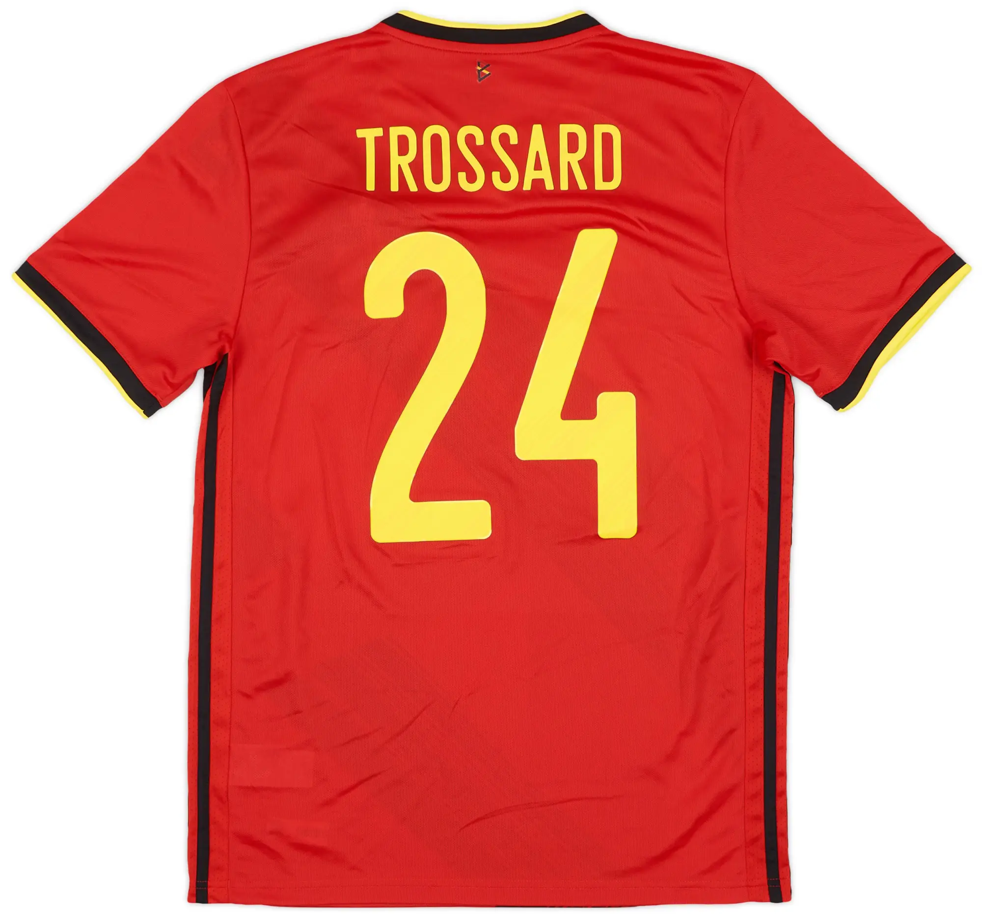 adidas 2020-21 Belgium Home Shirt Trossard #24 (M)