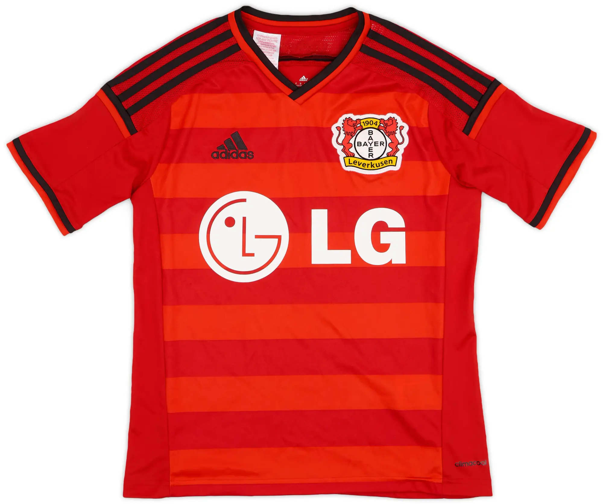 adidas 2014-15 Bayer Leverkusen Home Shirt - 8/10 - (XL.Boys)