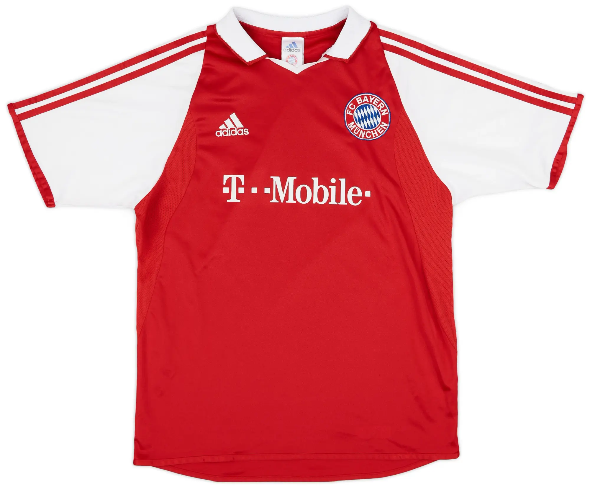 adidas 2003-04 Bayern Munich Home Shirt - 9/10 - (XL.Boys)