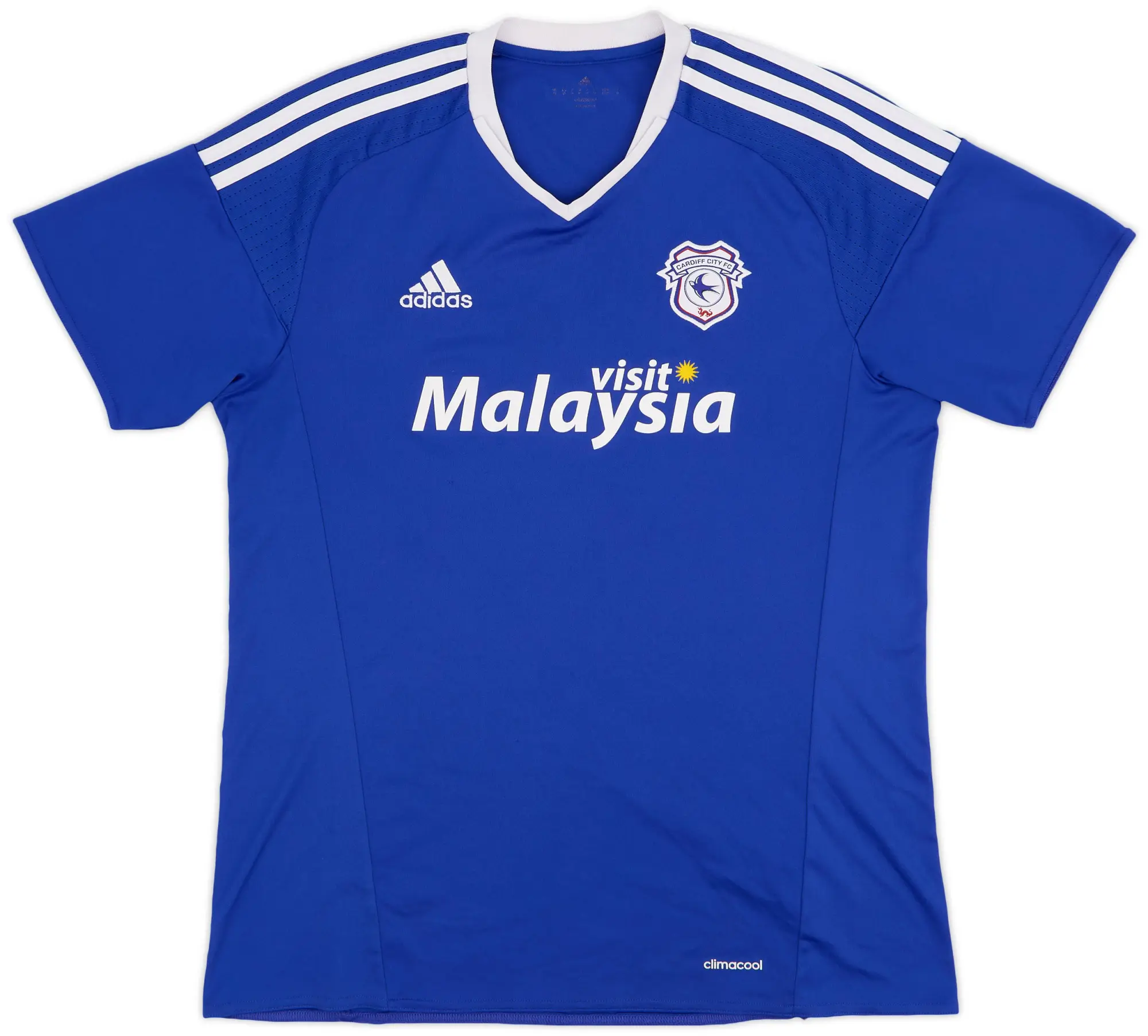 adidas 2016-17 Cardiff Home Shirt - 6/10 - (M)