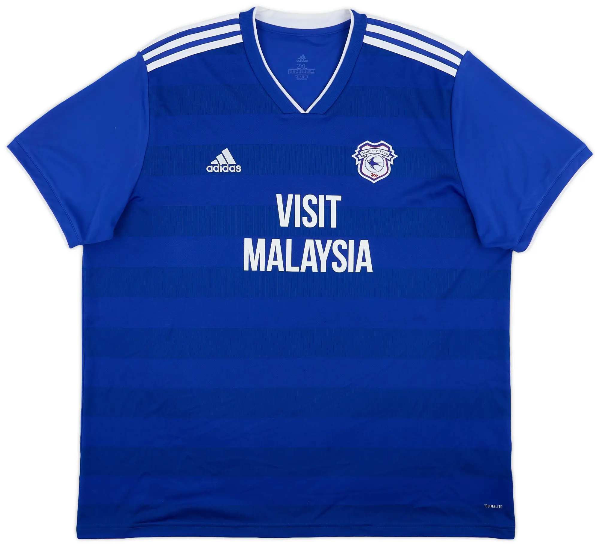 adidas 2018-19 Cardiff Home Shirt - 8/10 - (XXL)