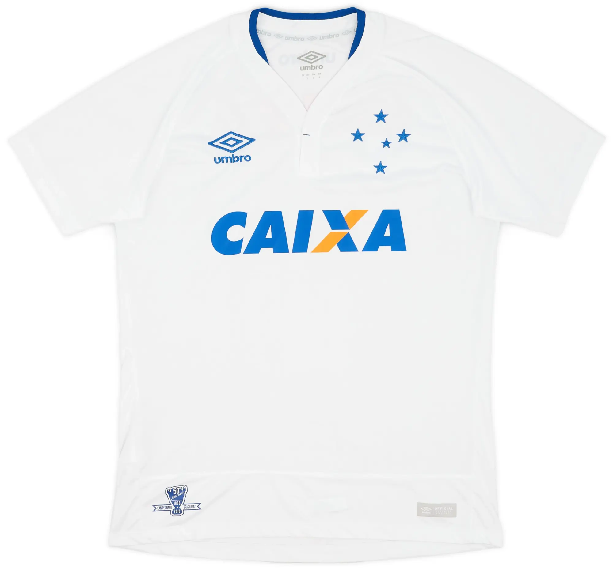 Umbro 2016 Cruzeiro Away Shirt - 9/10 - (L)