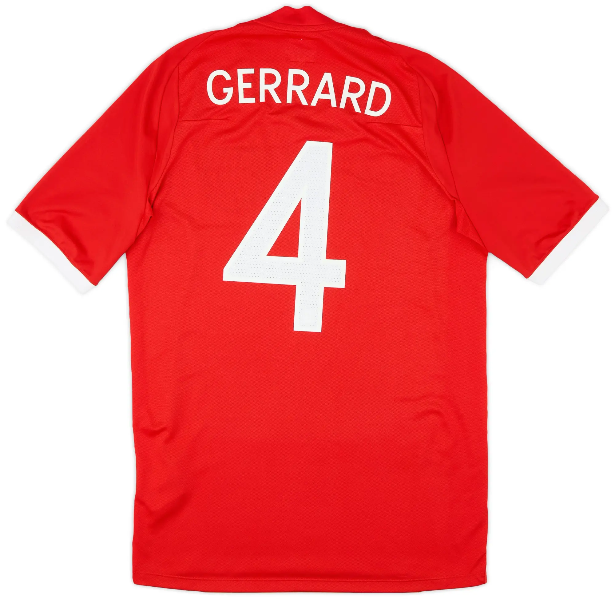 Umbro 2010-11 England Away Shirt Gerrard #4 - 8/10 - (M)