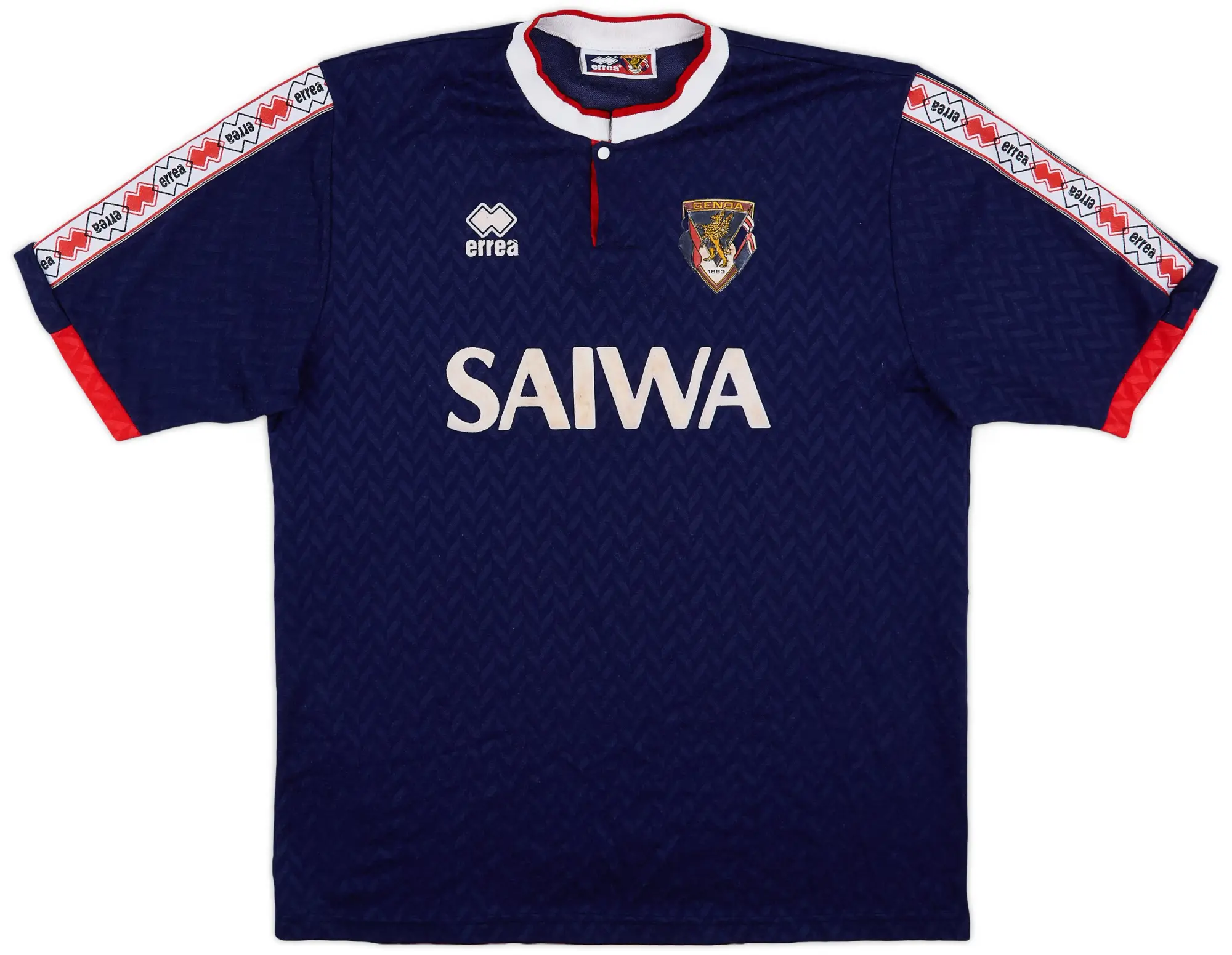1992-94 Genoa Errea Training Shirt - 8/10 - (XL)