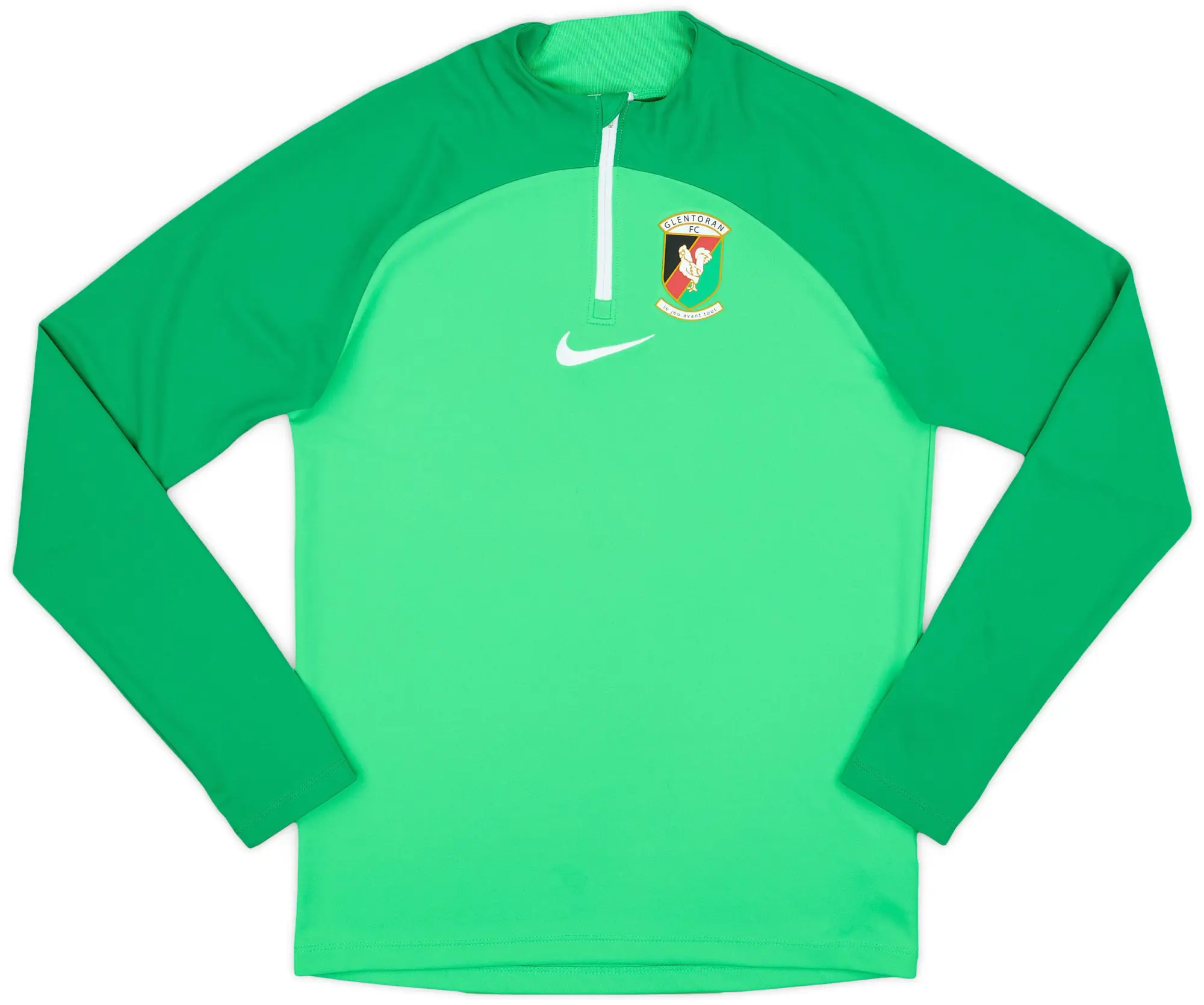 2022-23 Nike 1/4 Zip Template Training Top (Glentoran) - 9/10 - (S)