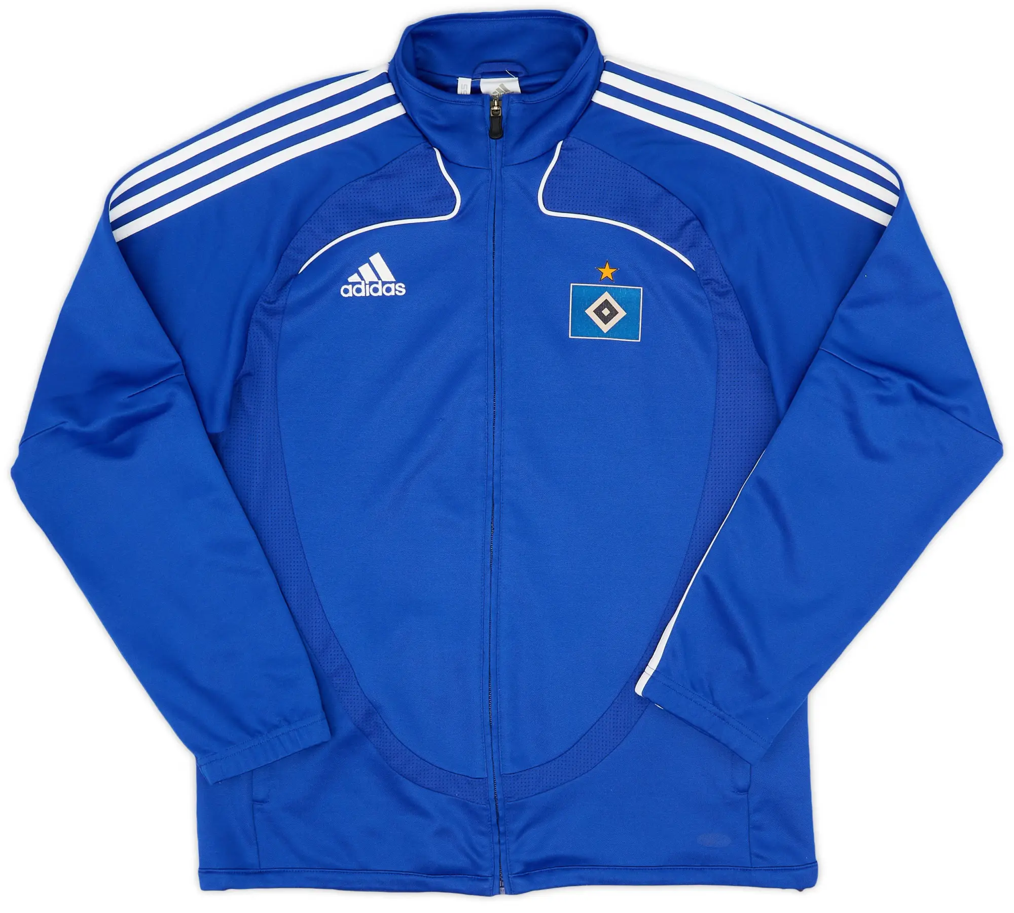 2008 09 Hamburg adidas Track Jacket 6 10 M L HAMJ08064732used FOOTY.COM