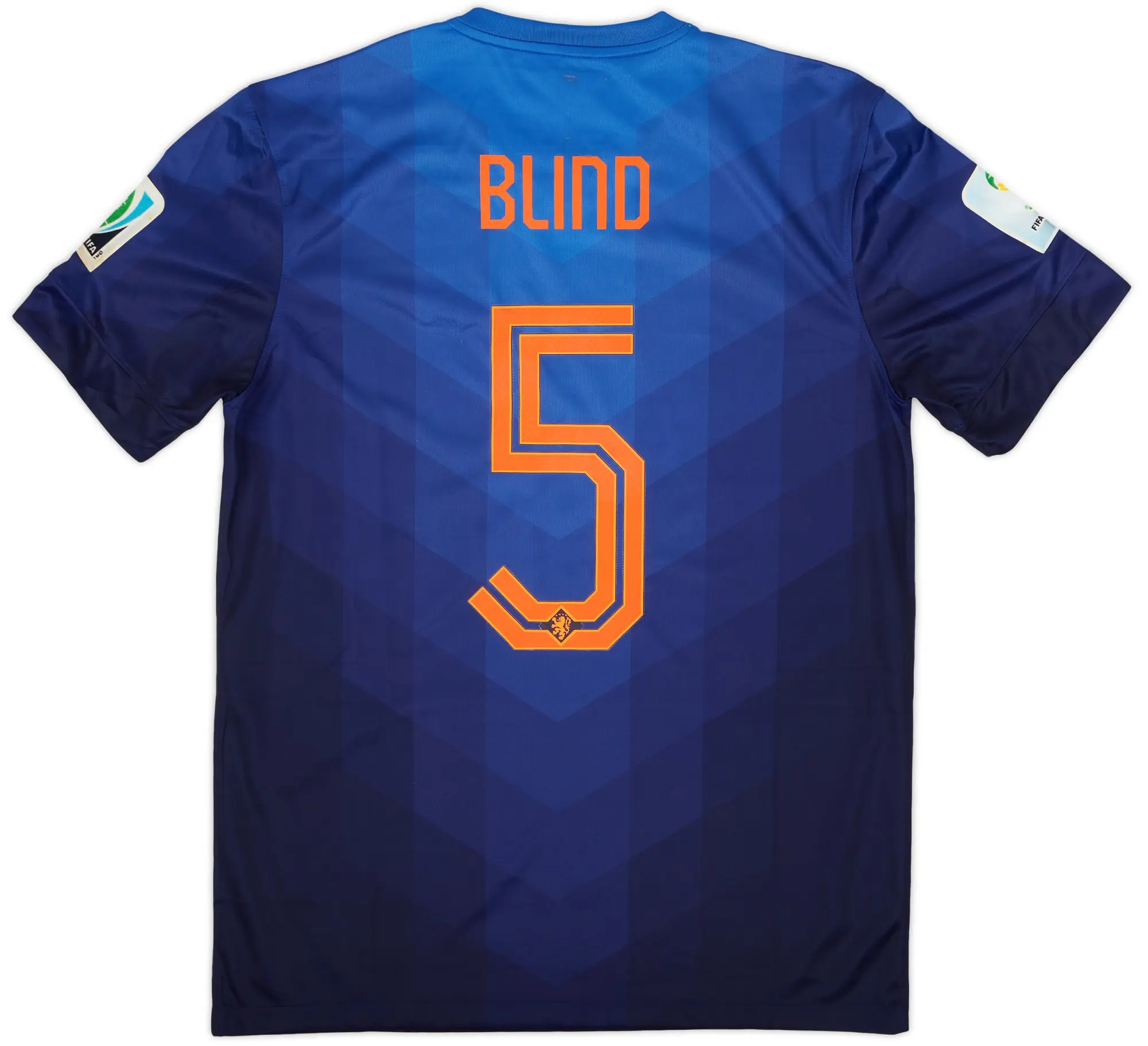 Nike 2014-15 Netherlands Away Shirt Blind #5 (M)