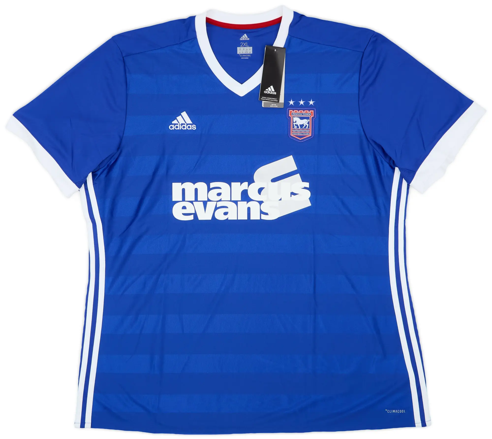 adidas 2017-18 Ipswich Home Shirt (XXL)