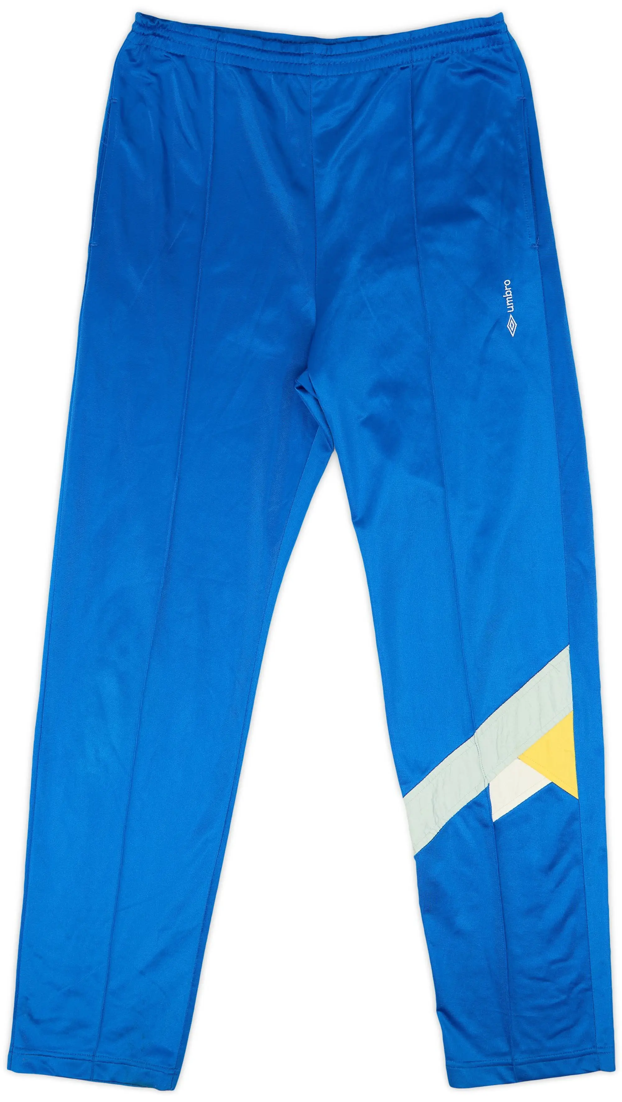 1990s Umbro Template Track Pants/Bottoms (Leeds United) - 6/10 - (M)