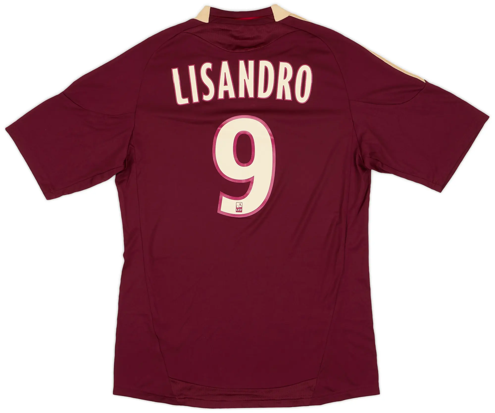 adidas 2010-11 Lyon Away Shirt Lisandro #9 (M)