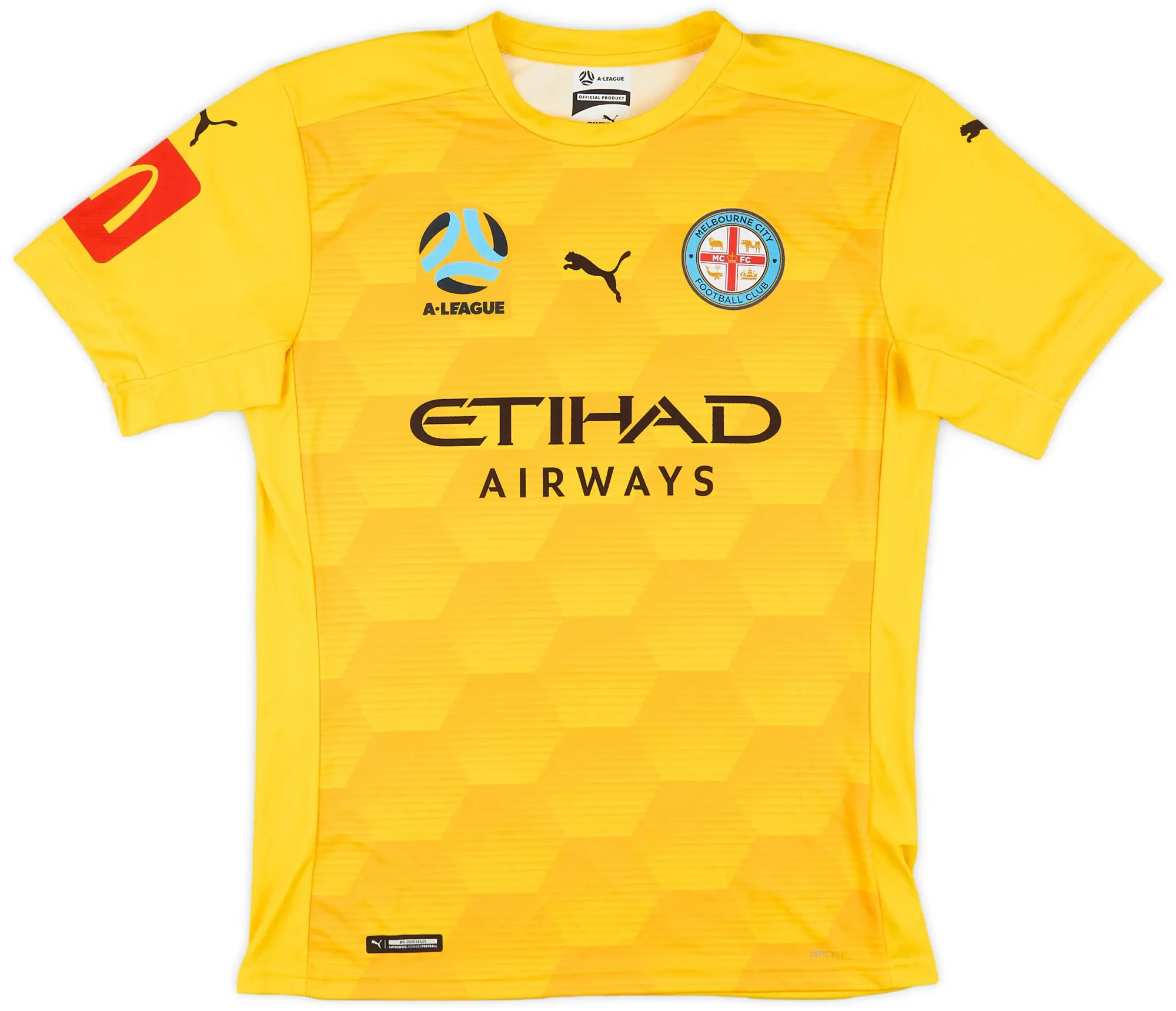 Puma 2020-21 Melbourne City Player Issue GK Shirt #60