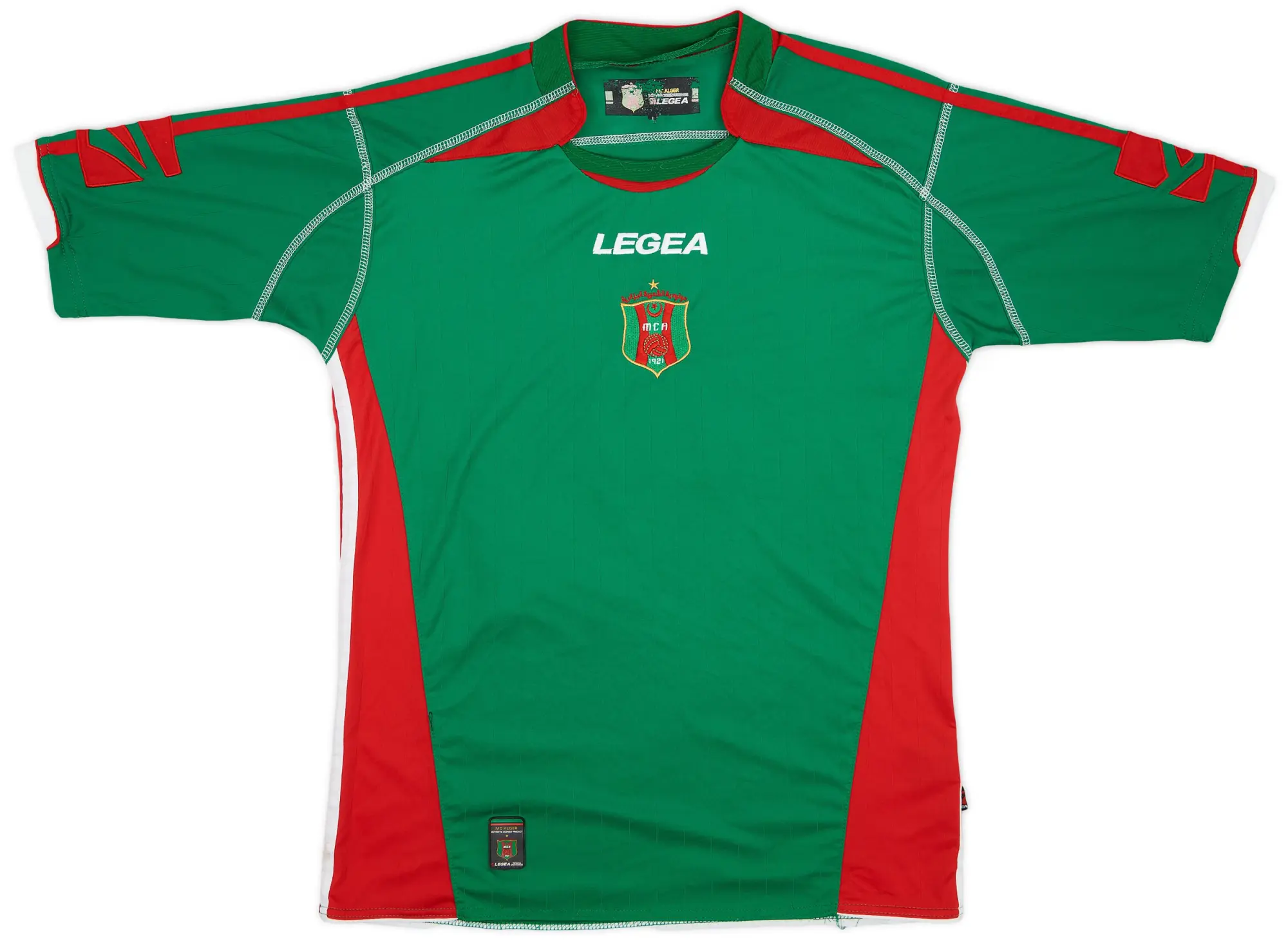 Legea 2006-08 MC Alger Home Shirt #5 - 7/10 - (L)