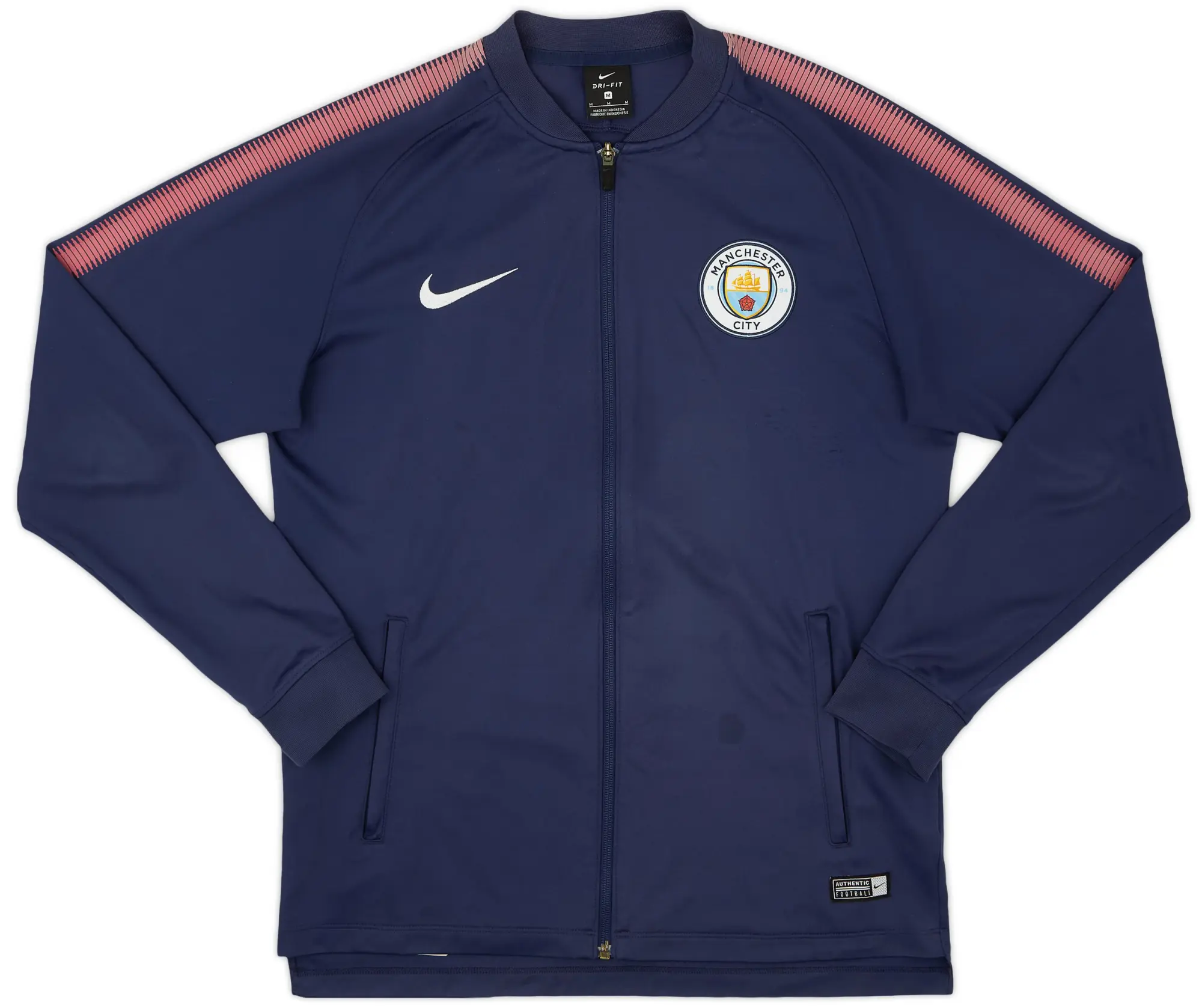 2017-18 Manchester City Nike Track Jacket - 5/10 - (M)
