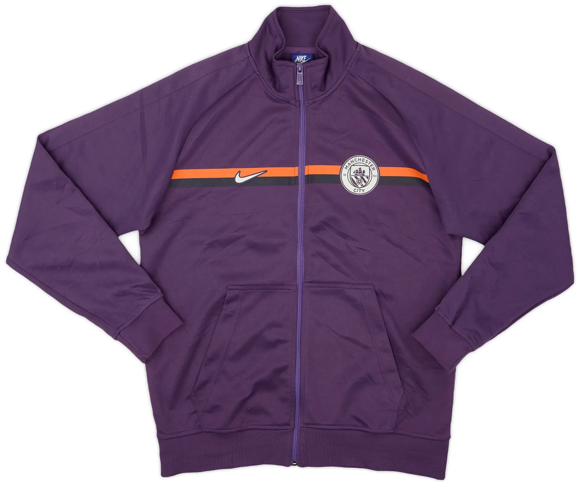 2018-19 Manchester City Nike Track Jacket - 8/10 - (M)