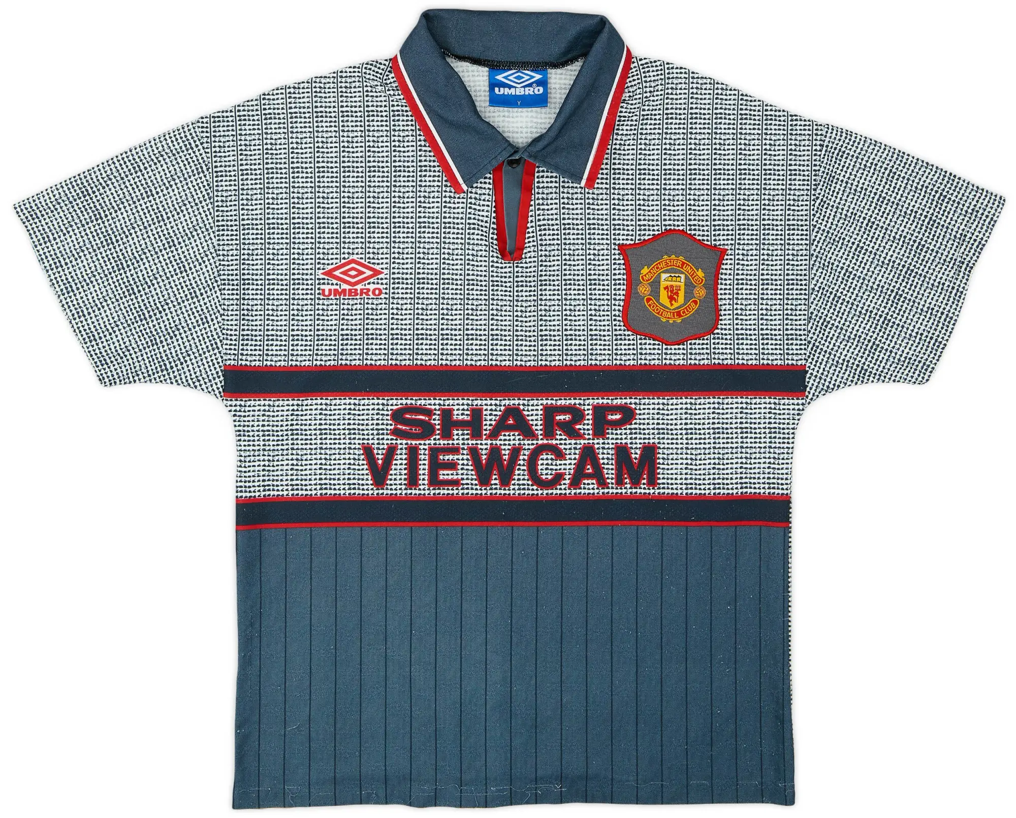 Umbro 1995-96 Manchester United Away Shirt - 5/10 - (Y)