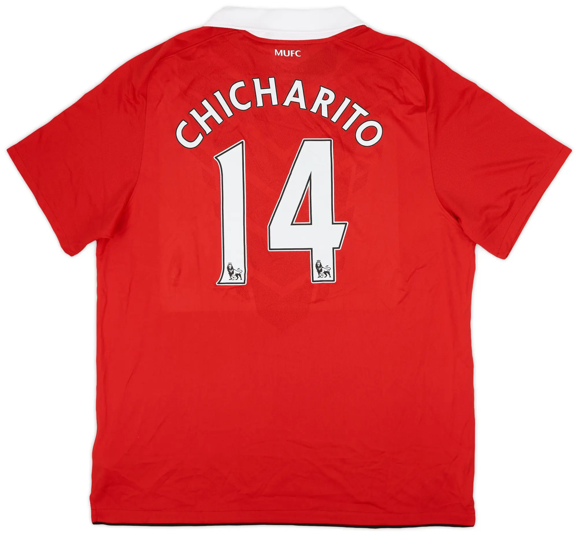 Nike 2010-11 Manchester United Home Shirt Chicharito #14 (XL)