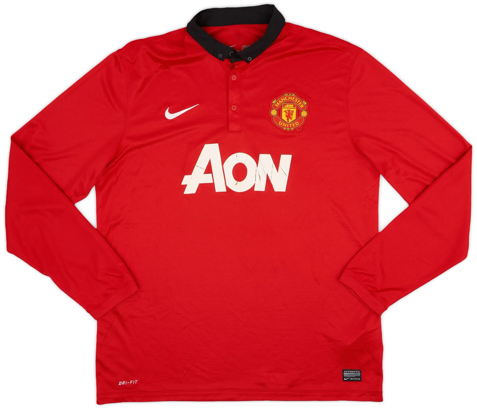 Nike 2013-14 Manchester United Home Shirt Mata #8 - 5/10 - (XL)