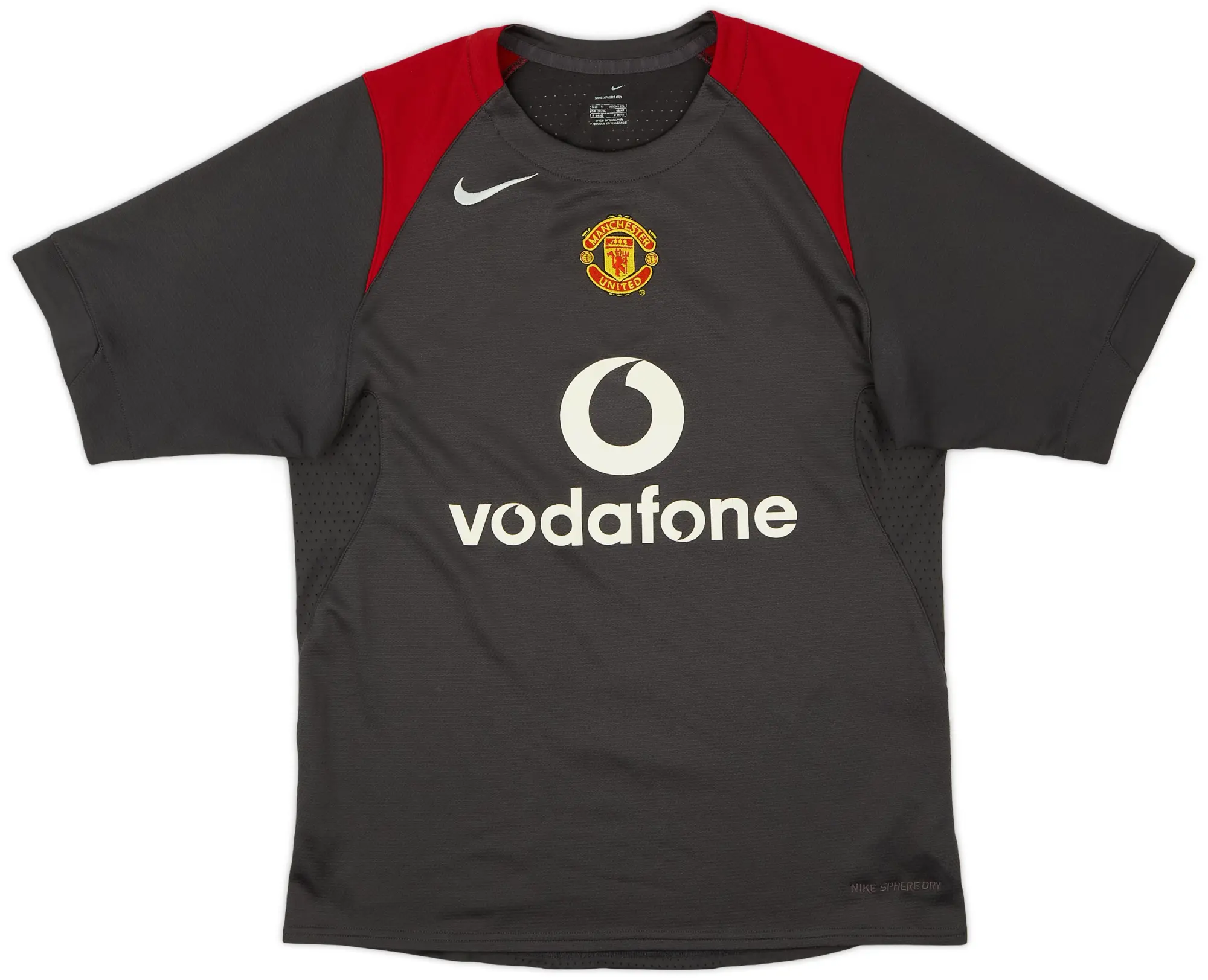 2005-06 Manchester United Nike Training Shirt - 6/10 - (S)