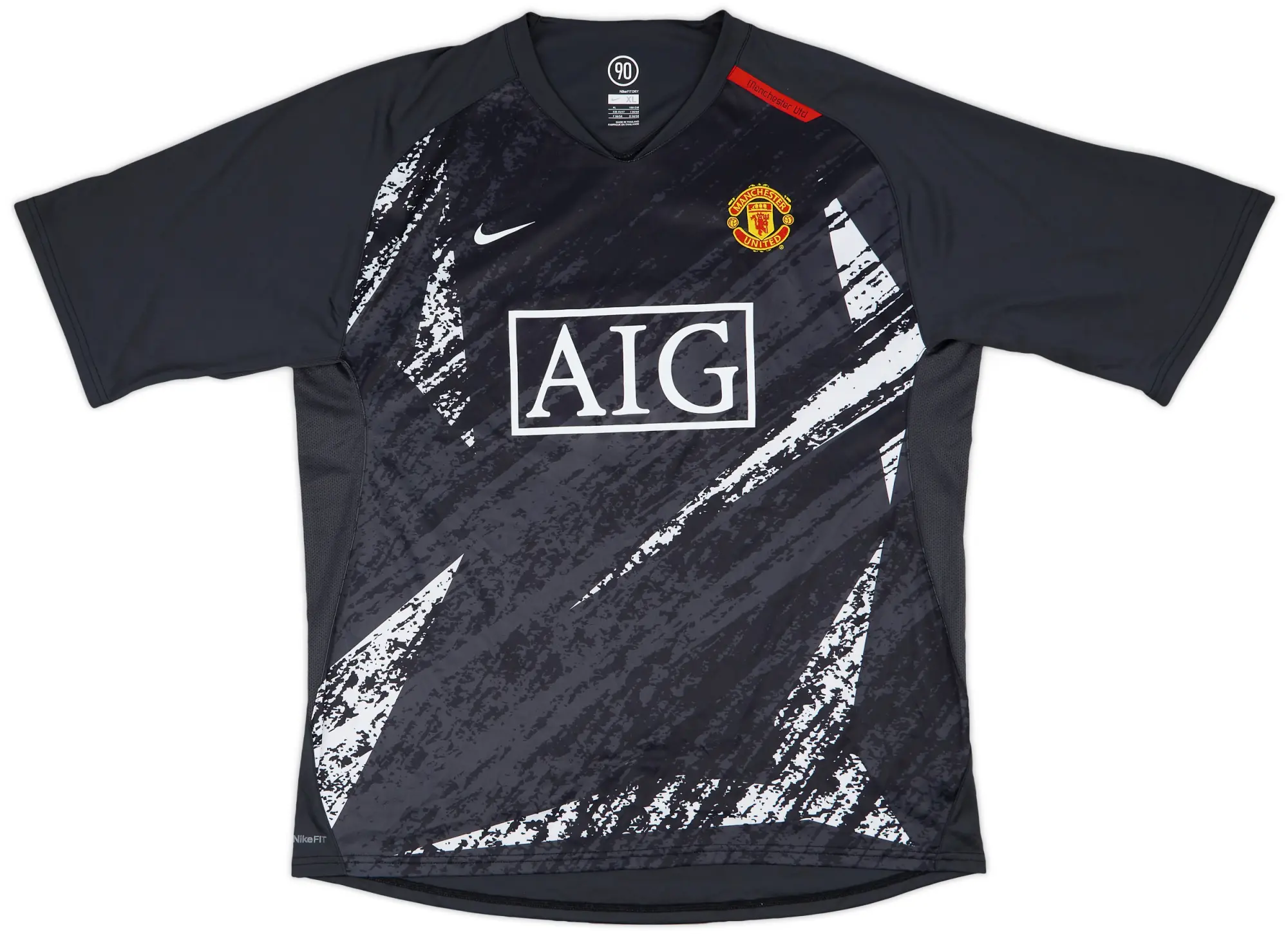 2007-08 Manchester United Nike Training Shirt - 10/10 - (XL)