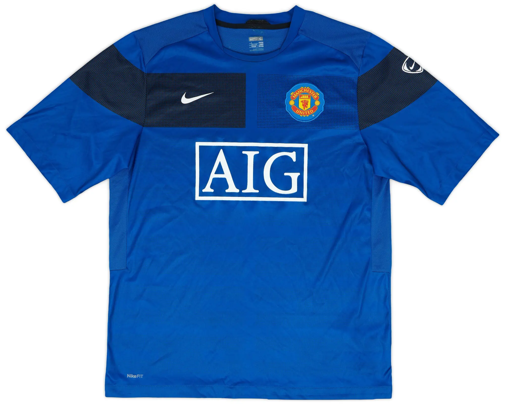 2009-10 Manchester United Nike Polo Shirt - 9/10 - (L)