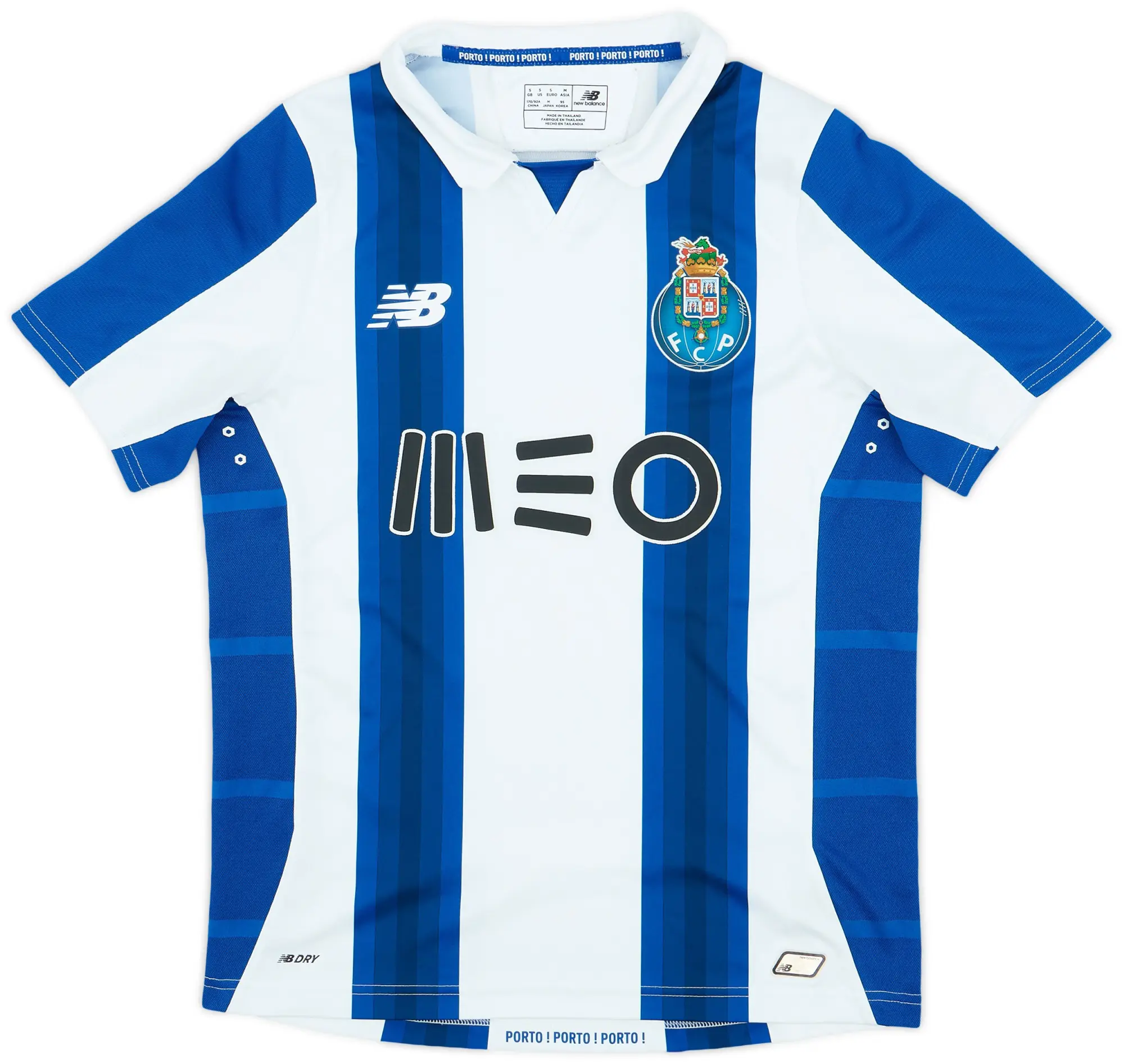 NewBalance 2016-17 Porto Home Shirt - 8/10 - (S)