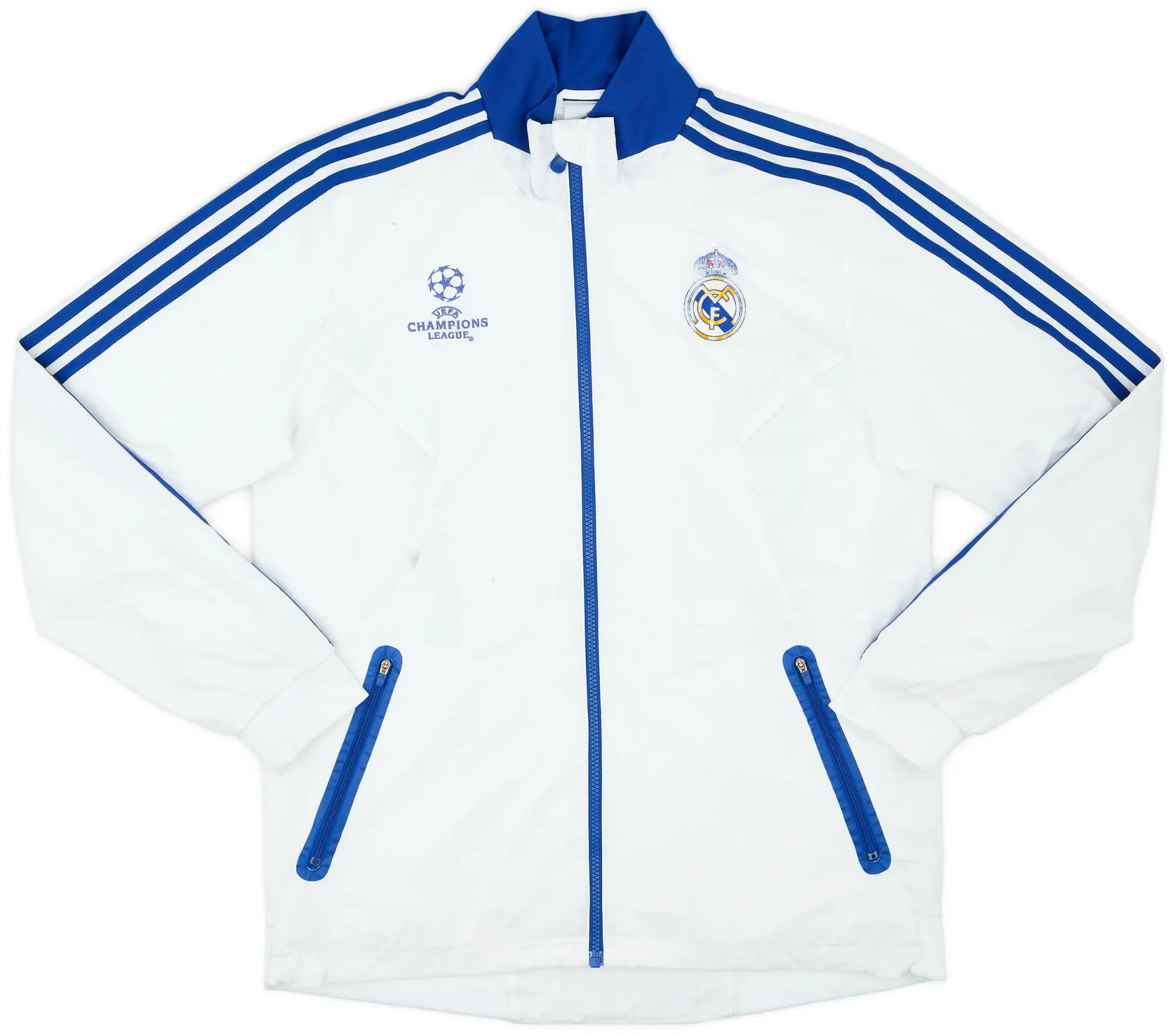 2010-11 Real Madrid adidas Track Jacket - 4/10 - (L)