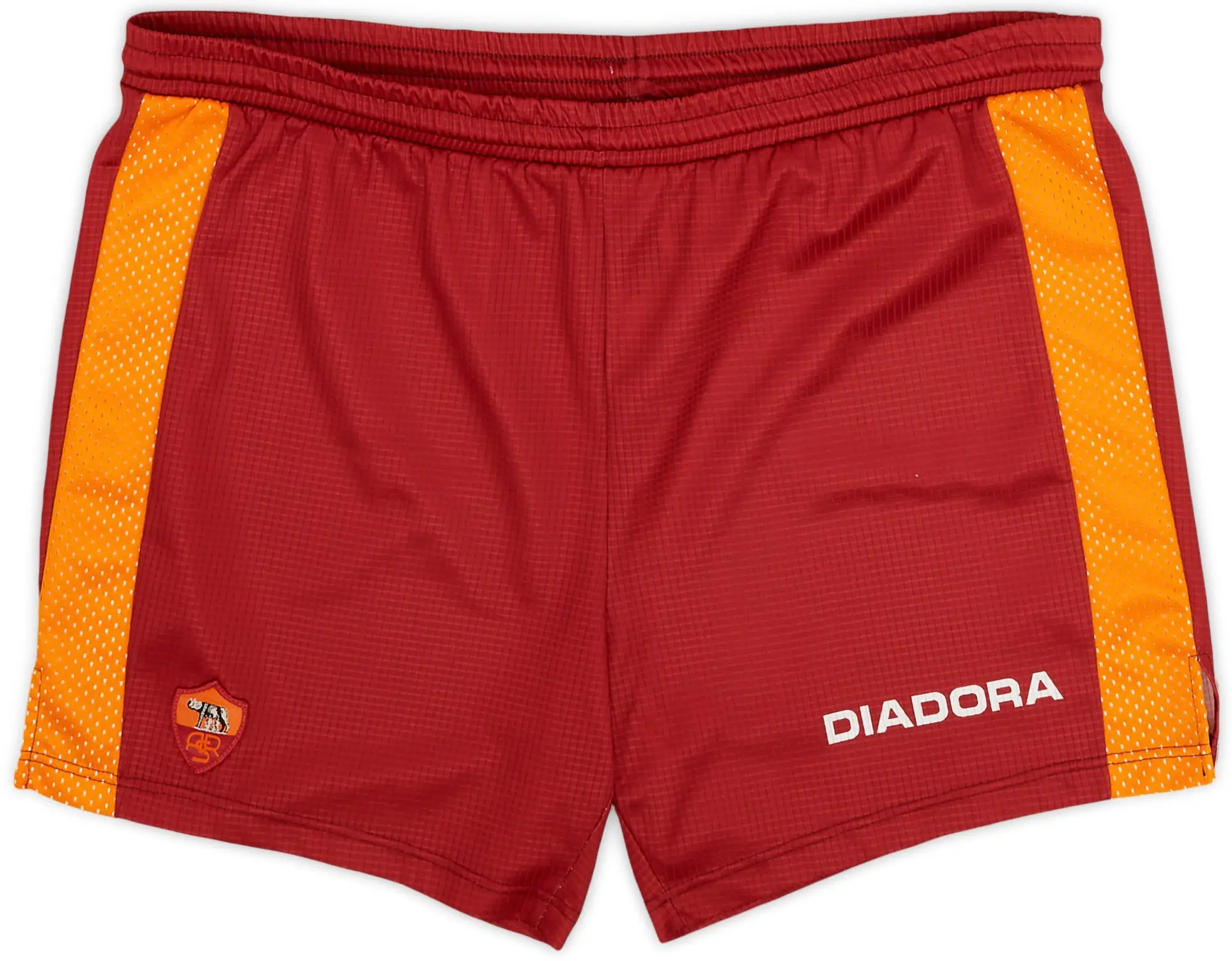 Diadora 1997-98 Roma Home Shorts - 8/10 - (M)