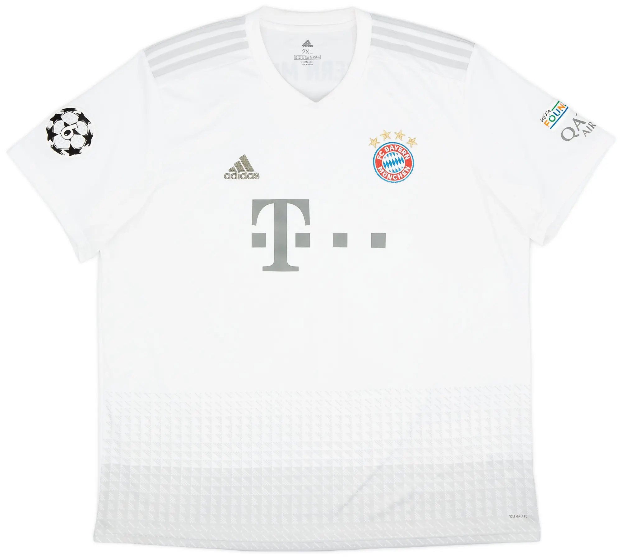 adidas 2019-20 Bayern Munich Away Shirt - 8/10 - (XXL)