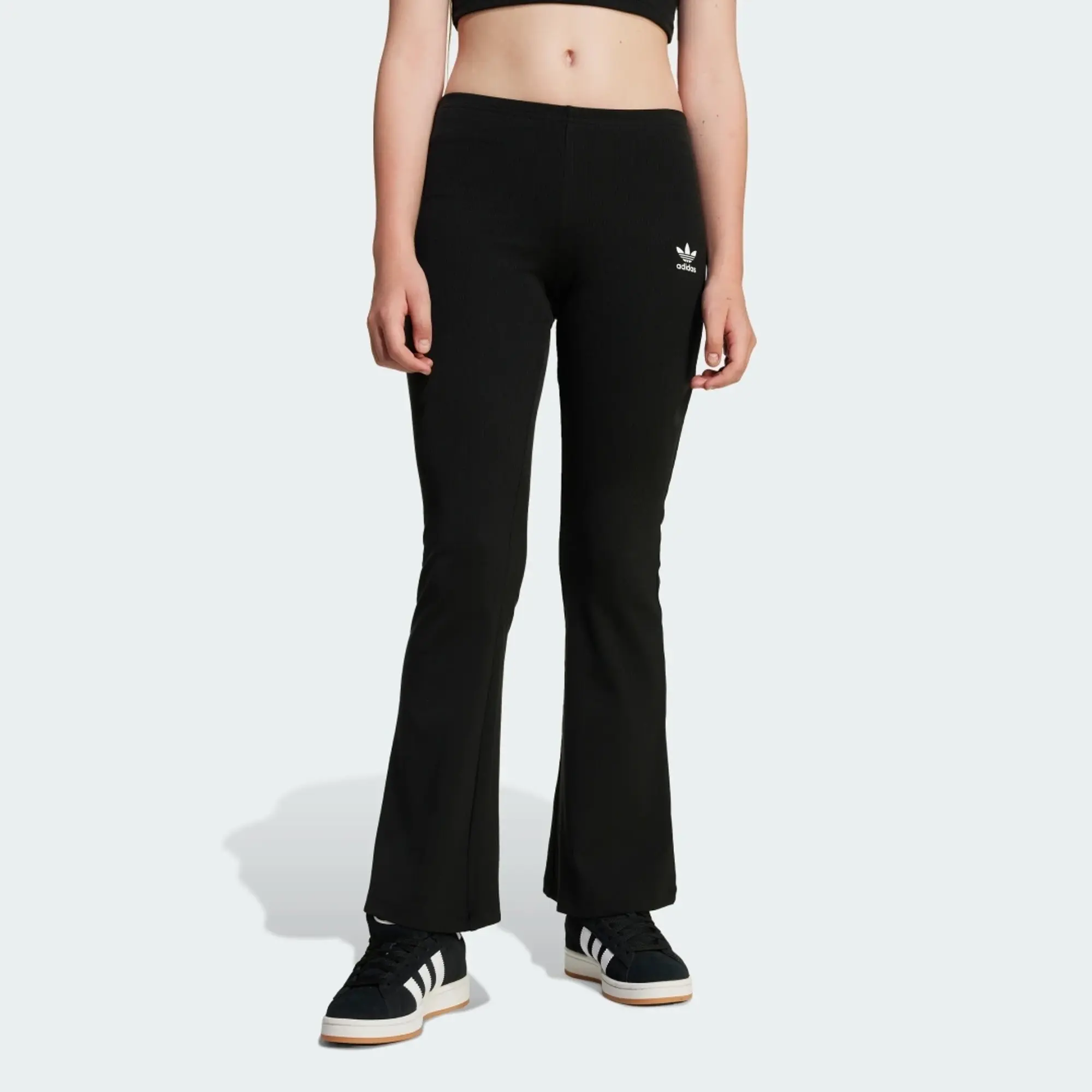 adidas Ribbed Flared Pants Kids