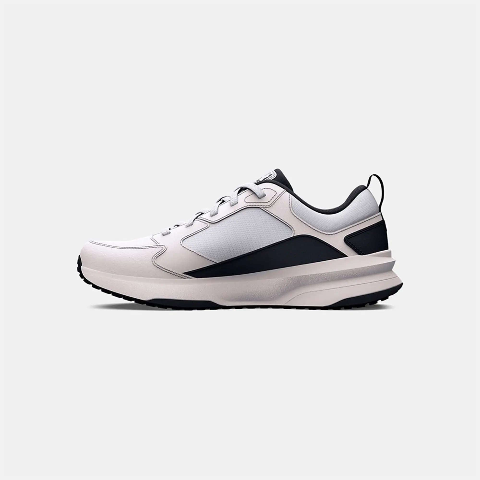 Under Armour Men's Charged Sports Shoes, White/ Black