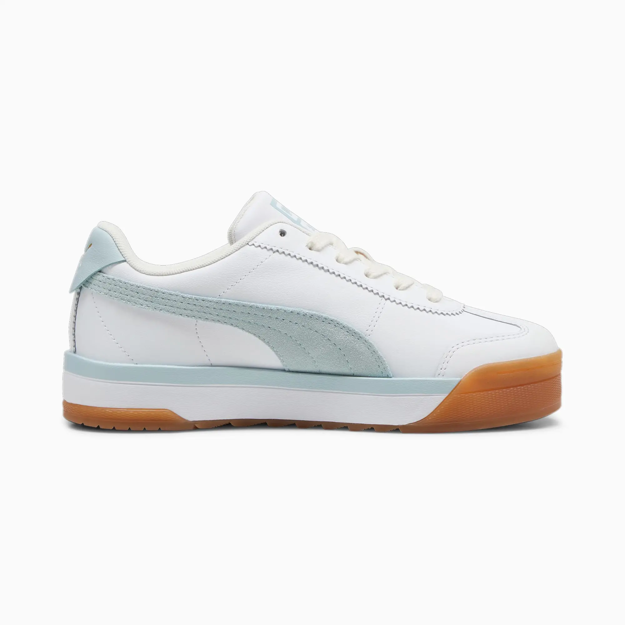 PUMA Roma Feminine Vintage Sneakers Women, White/Frosted Dew