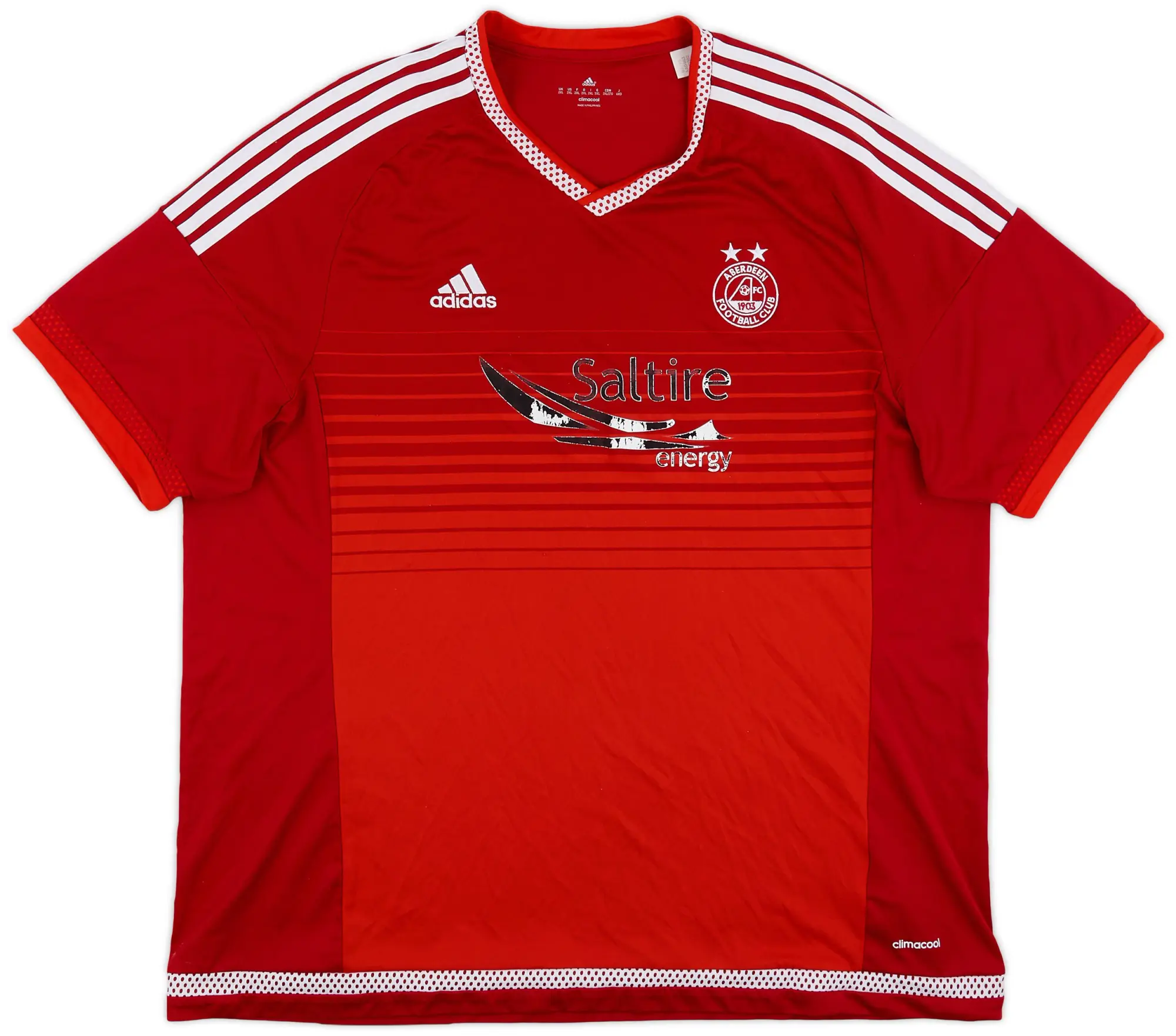 adidas 2015-16 Aberdeen Home Shirt - 4/10 - (XXL)