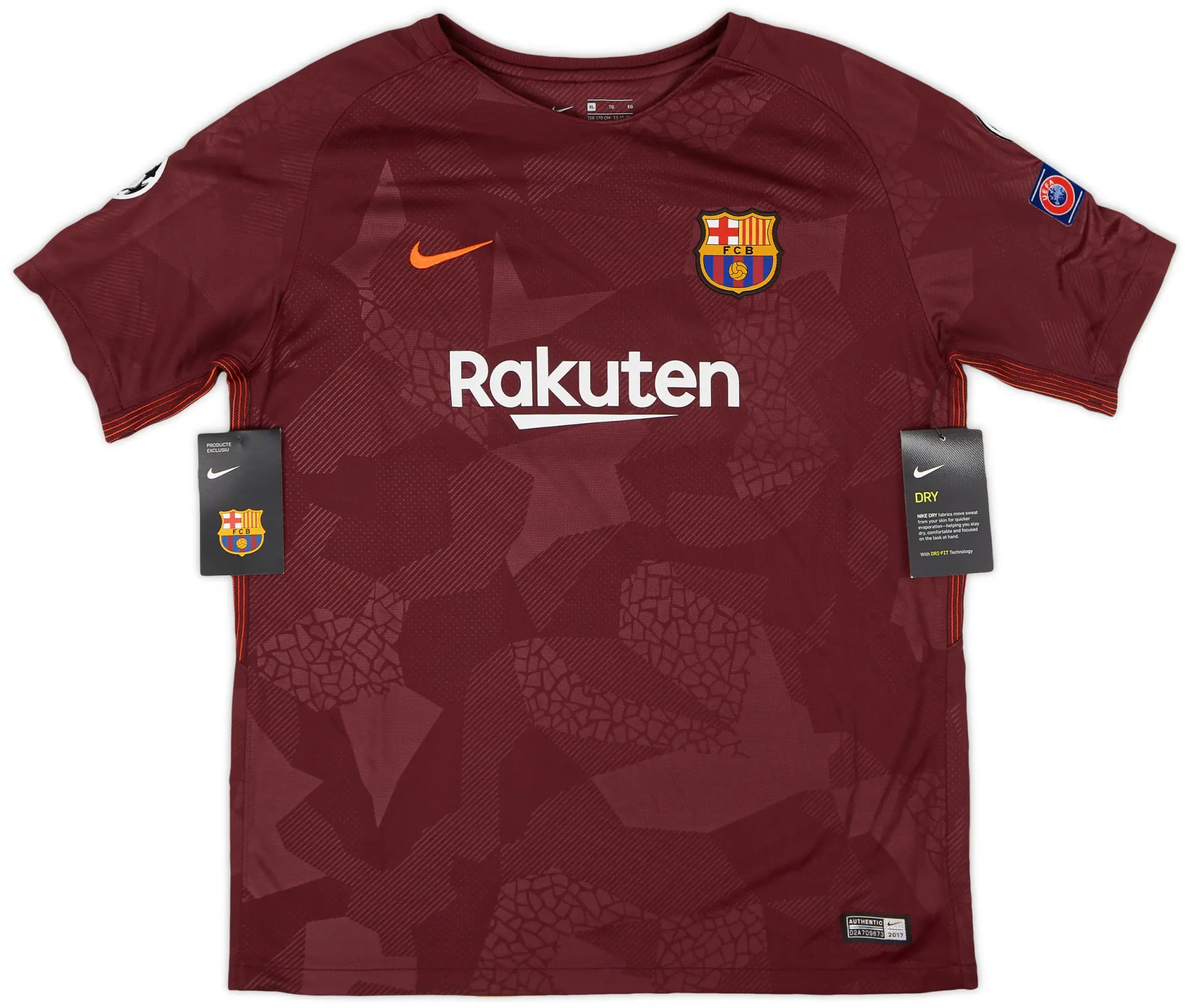 Nike 2017-18 Barcelona Third Shirt (XL.Boys)