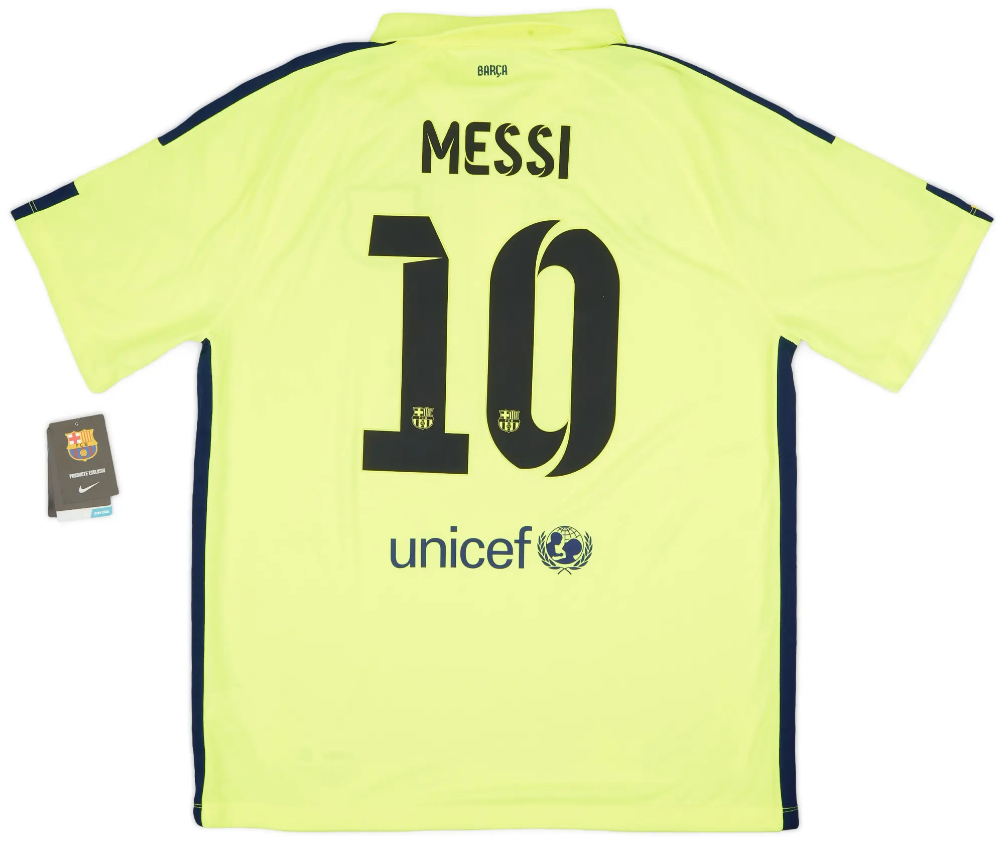 Nike 2014-15 Barcelona Third Shirt Messi #10 (XL)