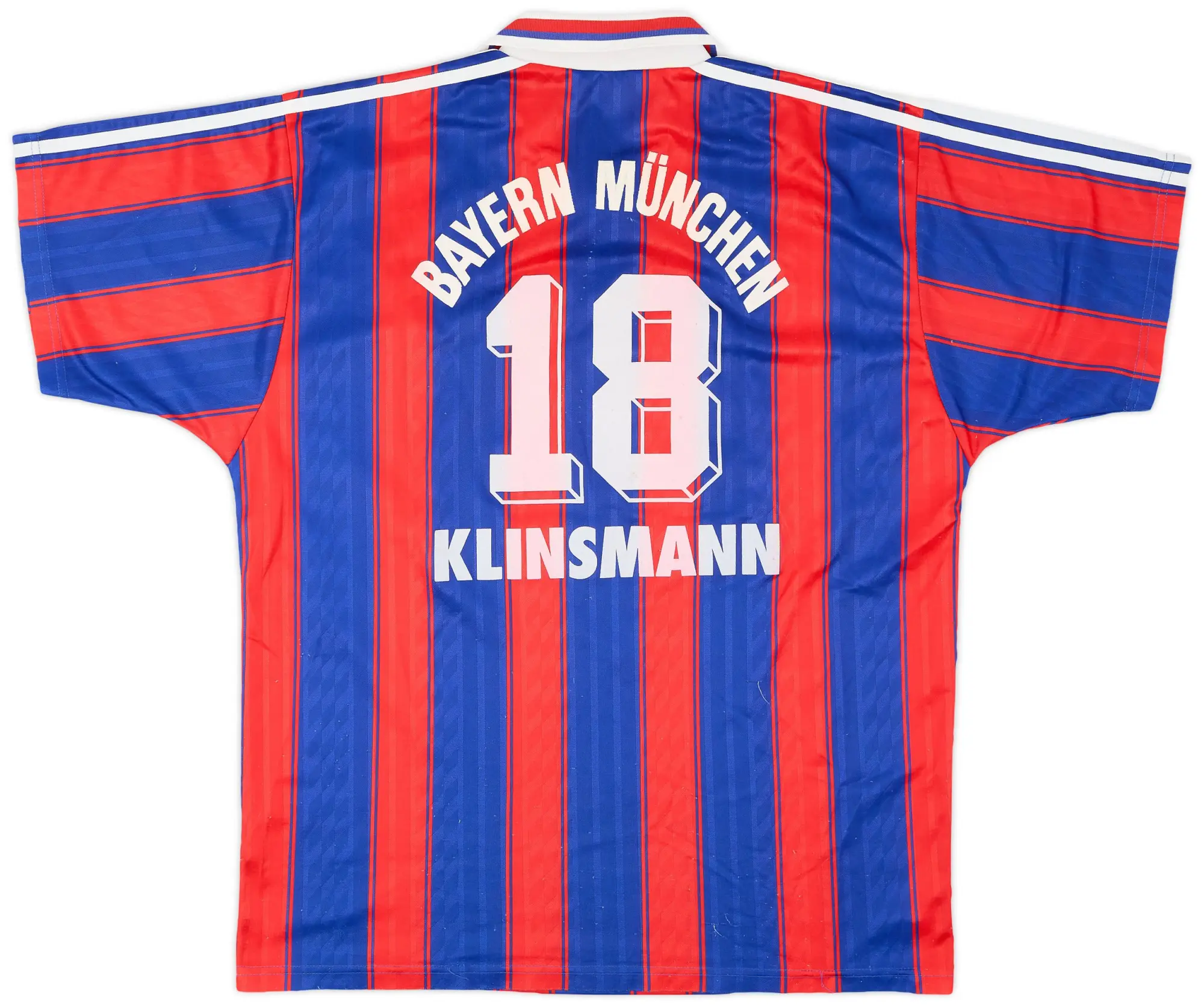 adidas Bayern Munich Mens SS Home Shirt 1995/97