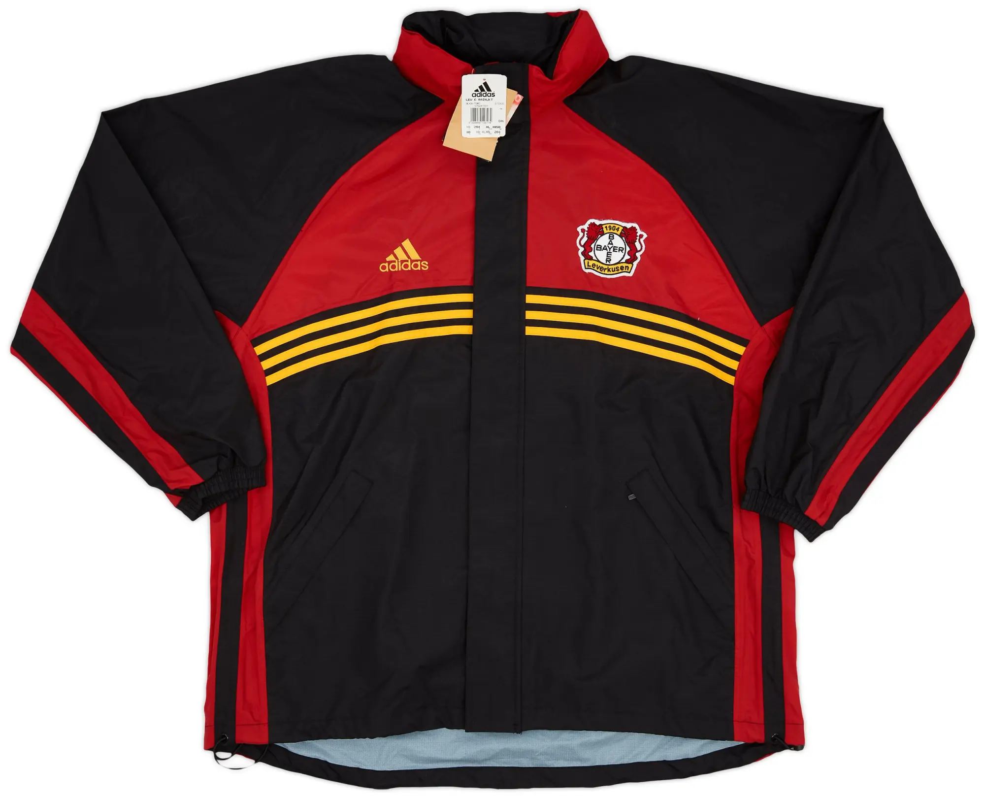 1998 99 Bayer Leverkusen adidas Rain Jacket XXL BYLJ98881281used FOOTY.COM