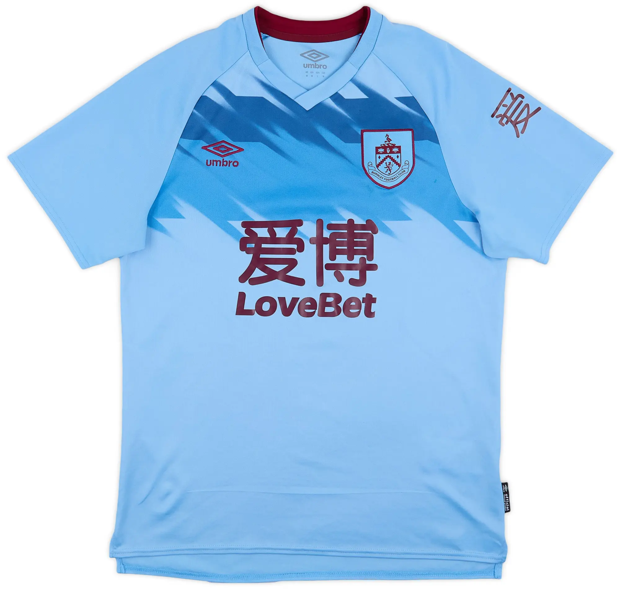 Umbro 2019-20 Burnley Away Shirt - 8/10 - (M)