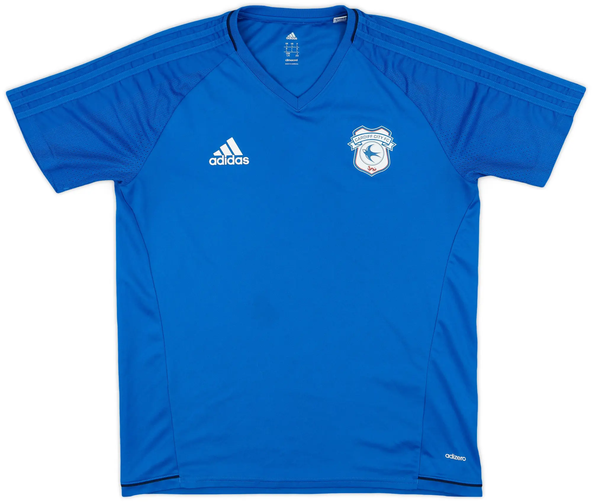 adidas 2017-18 Cardiff adizero Training Shirt - 9/10 - (L)
