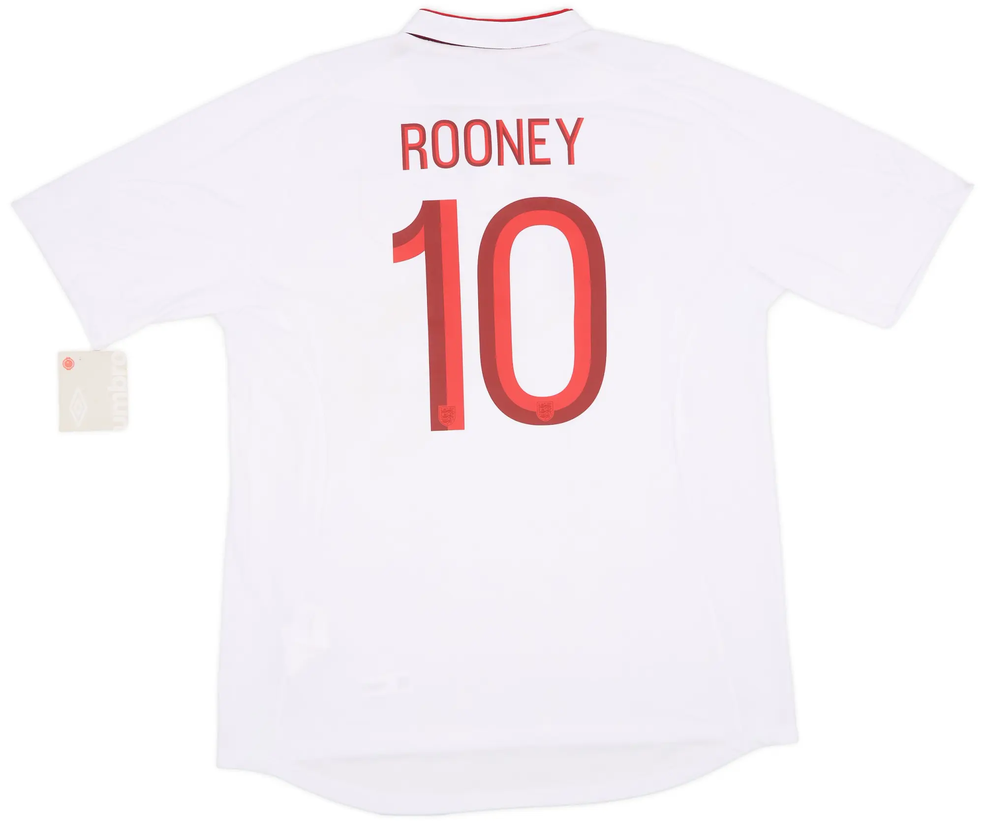 Umbro 2012-13 England Home Shirt Rooney #10 (XL)