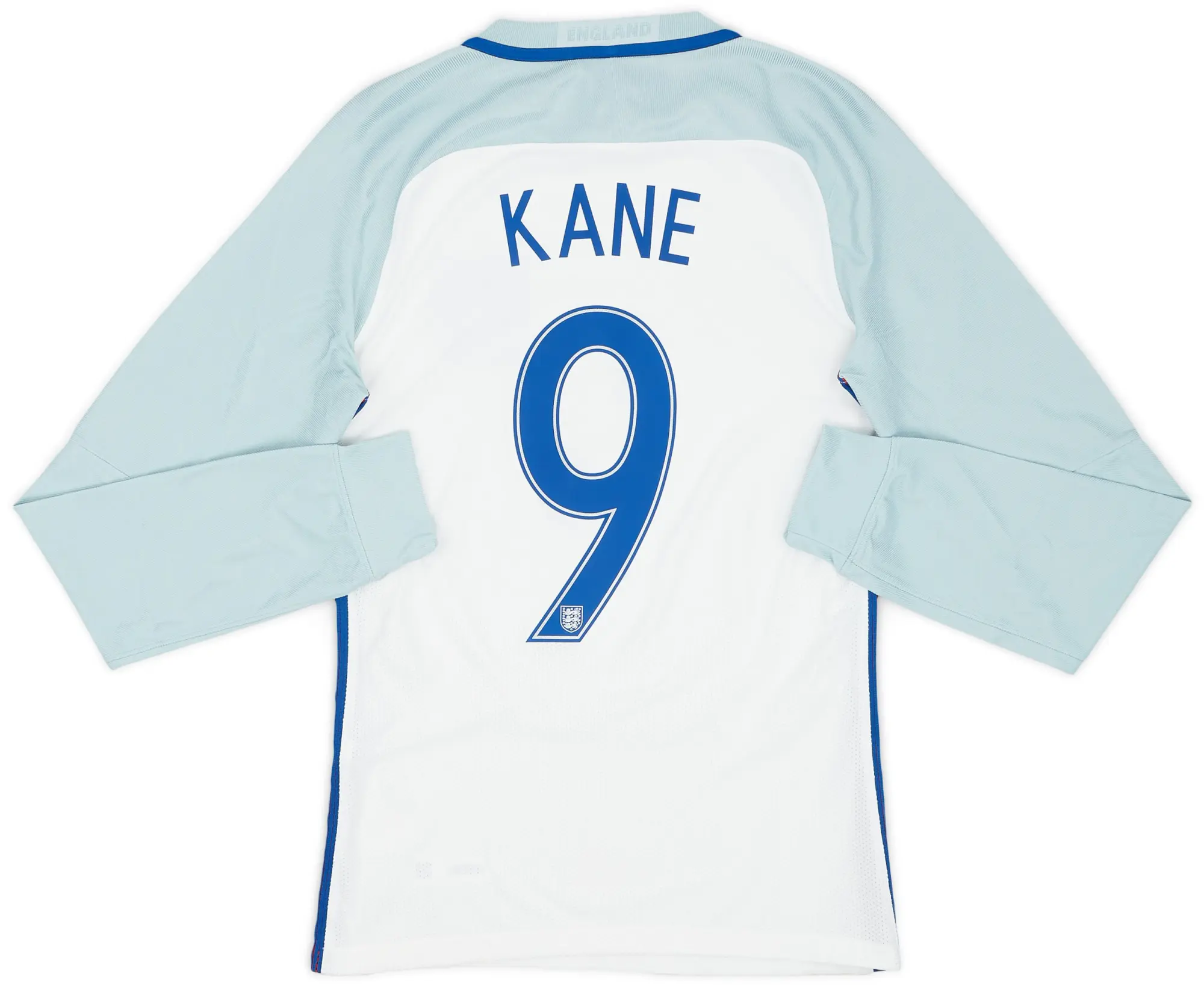 Nike 2016-17 England Player Issue Home L/S Shirt Kane #9 (S)