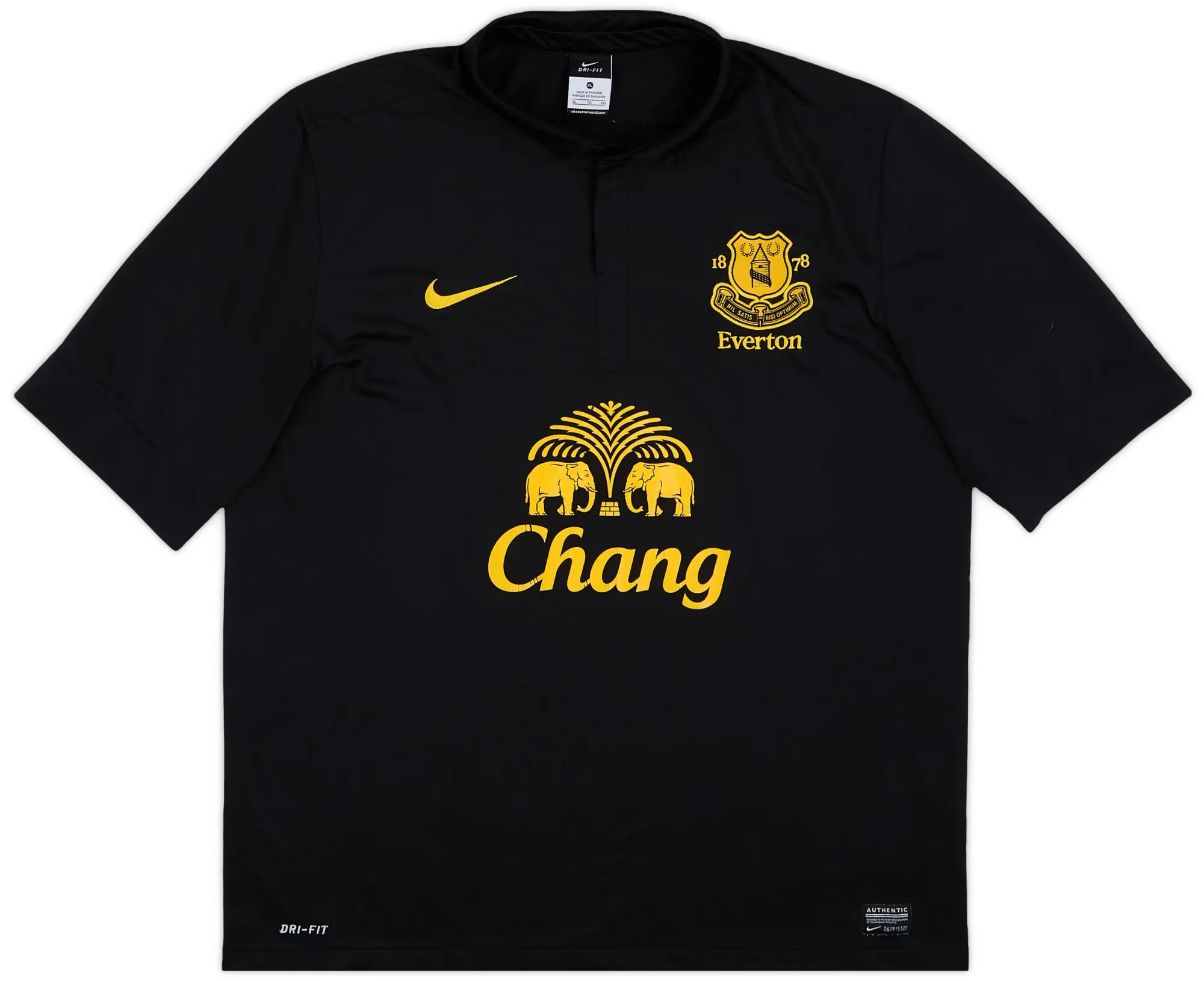 Nike 2012-13 Everton Away Shirt - 5/10 - (XL)