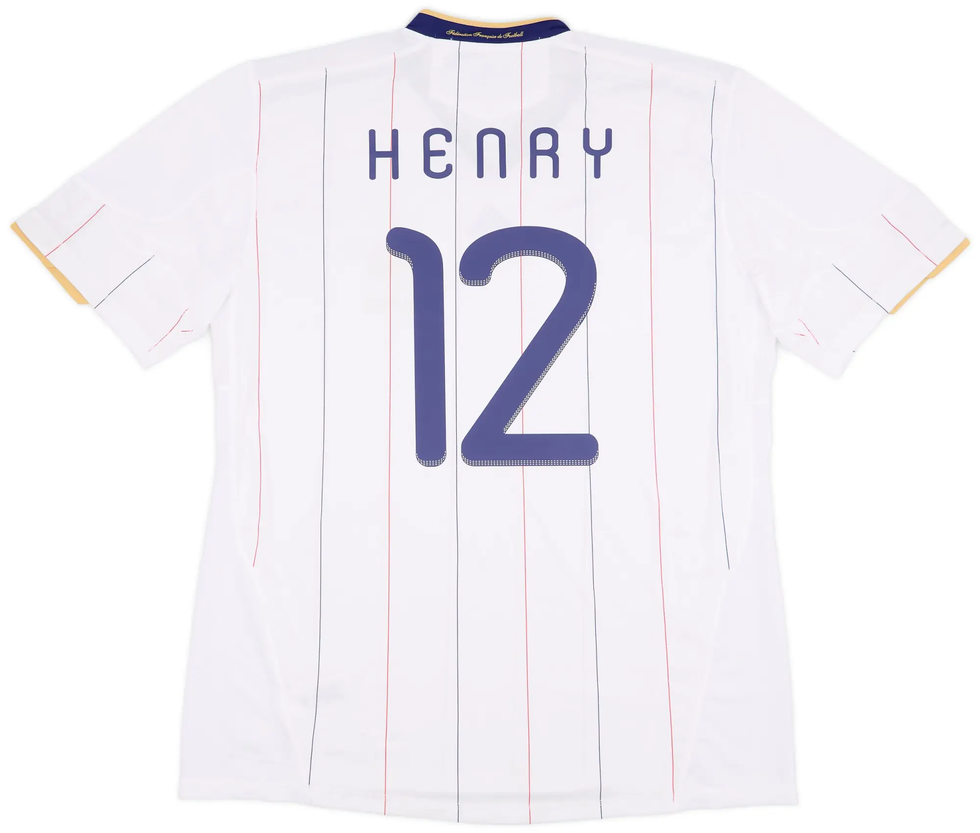 adidas 2009-10 France Away Shirt Henry #12 (XL)