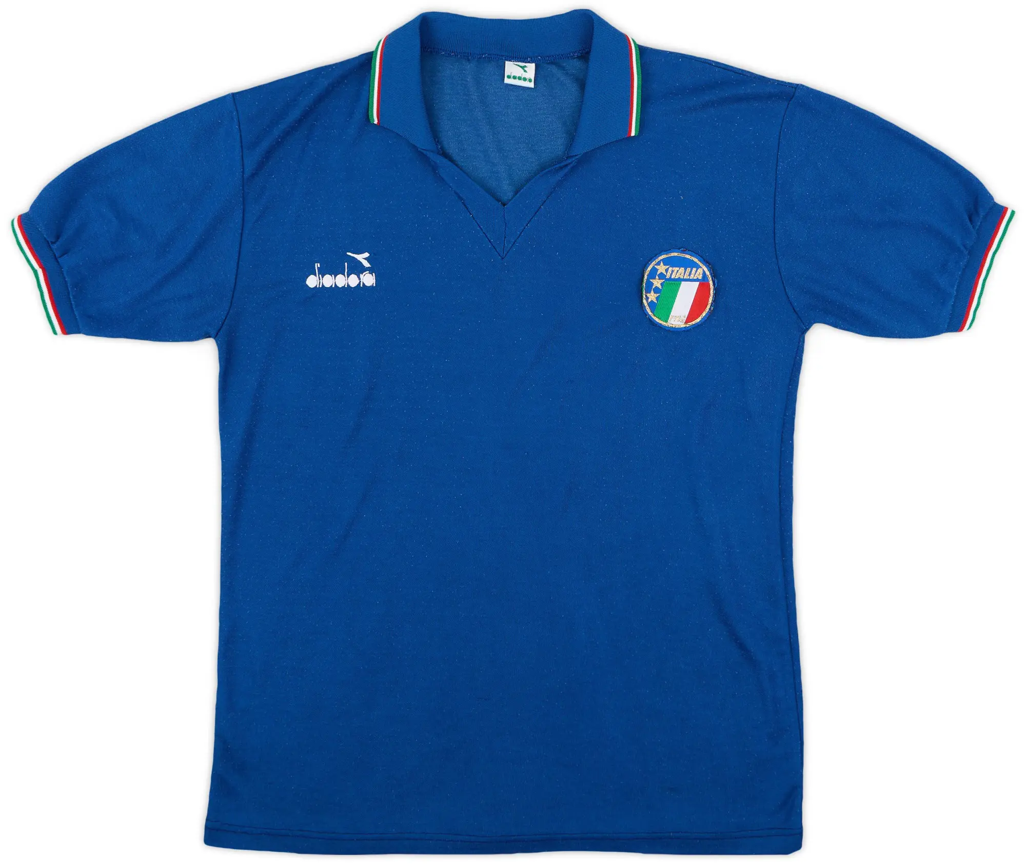 Diadora 1986-88 Italy Home Shirt - 5/10 - (M)
