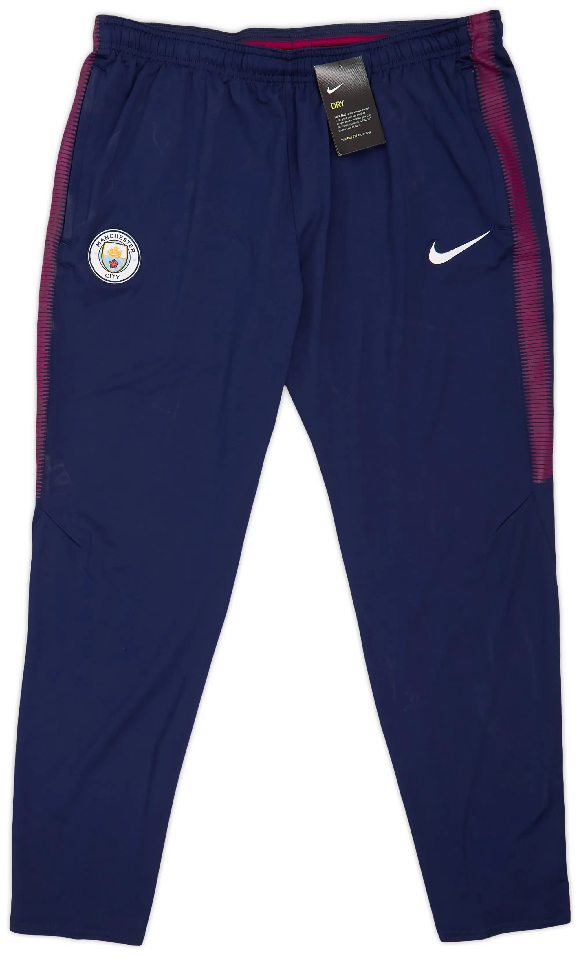 2017-18 Manchester City Nike Track Pants/Bottoms (XXL)