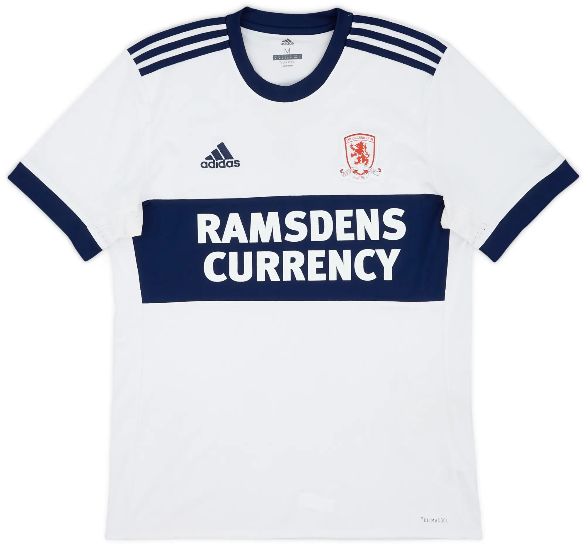 adidas 2017-18 Middlesbrough Away Shirt - 8/10 - (M)