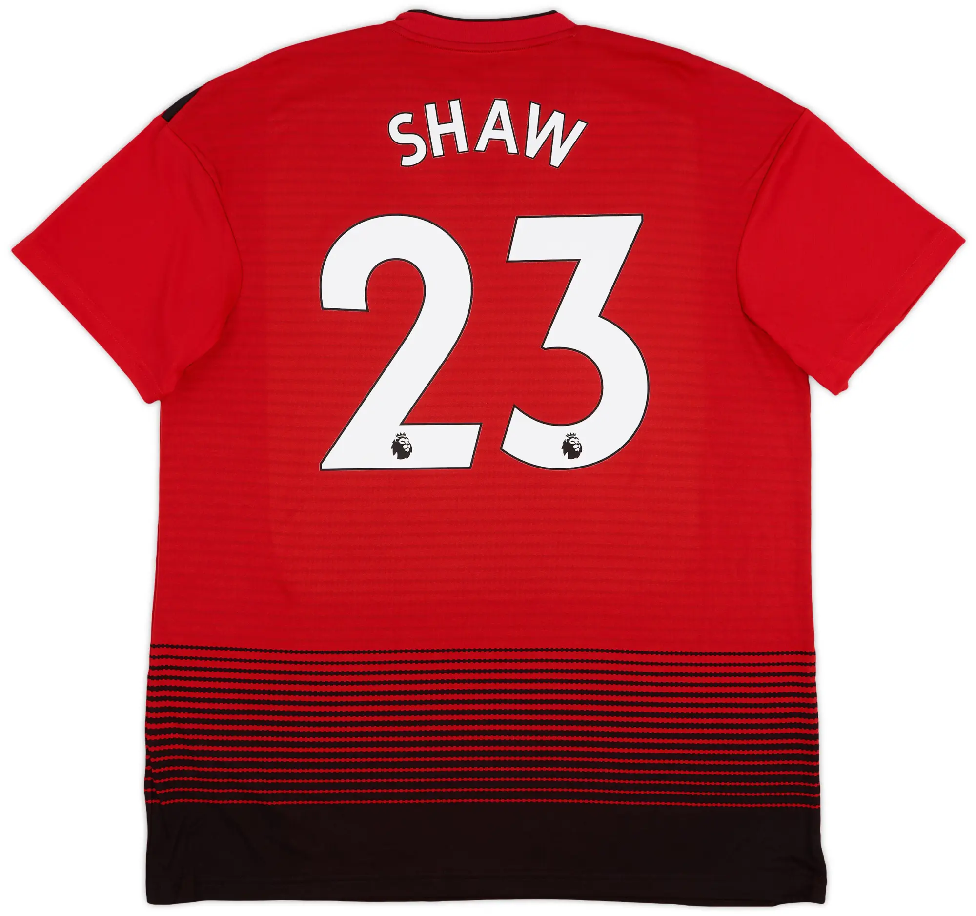adidas 2018-19 Manchester United Home Shirt Shaw #23 (XL)