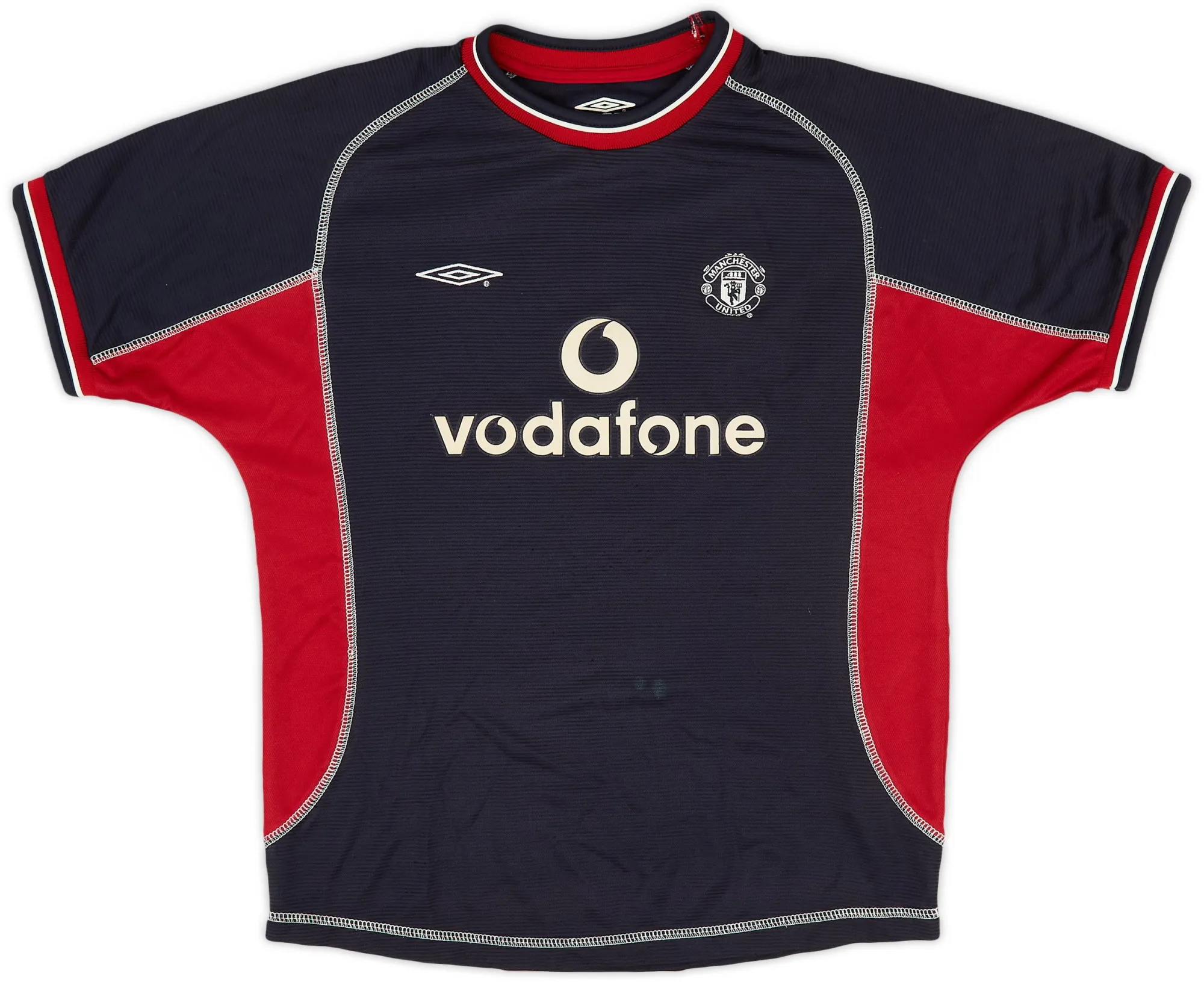 Umbro 2000-01 Manchester United Third Shirt - 8/10 - (L.Boys