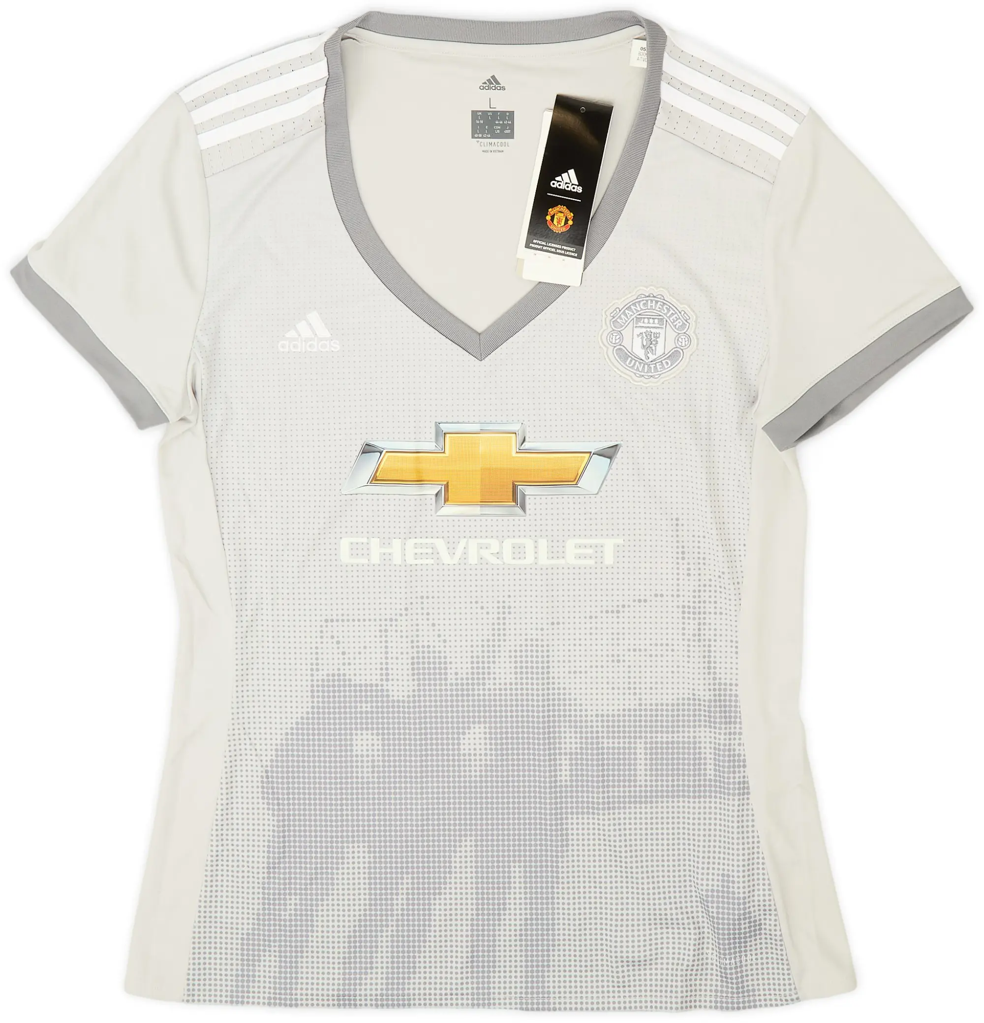 adidas 2017-18 Manchester United Third Shirt (Women's L)