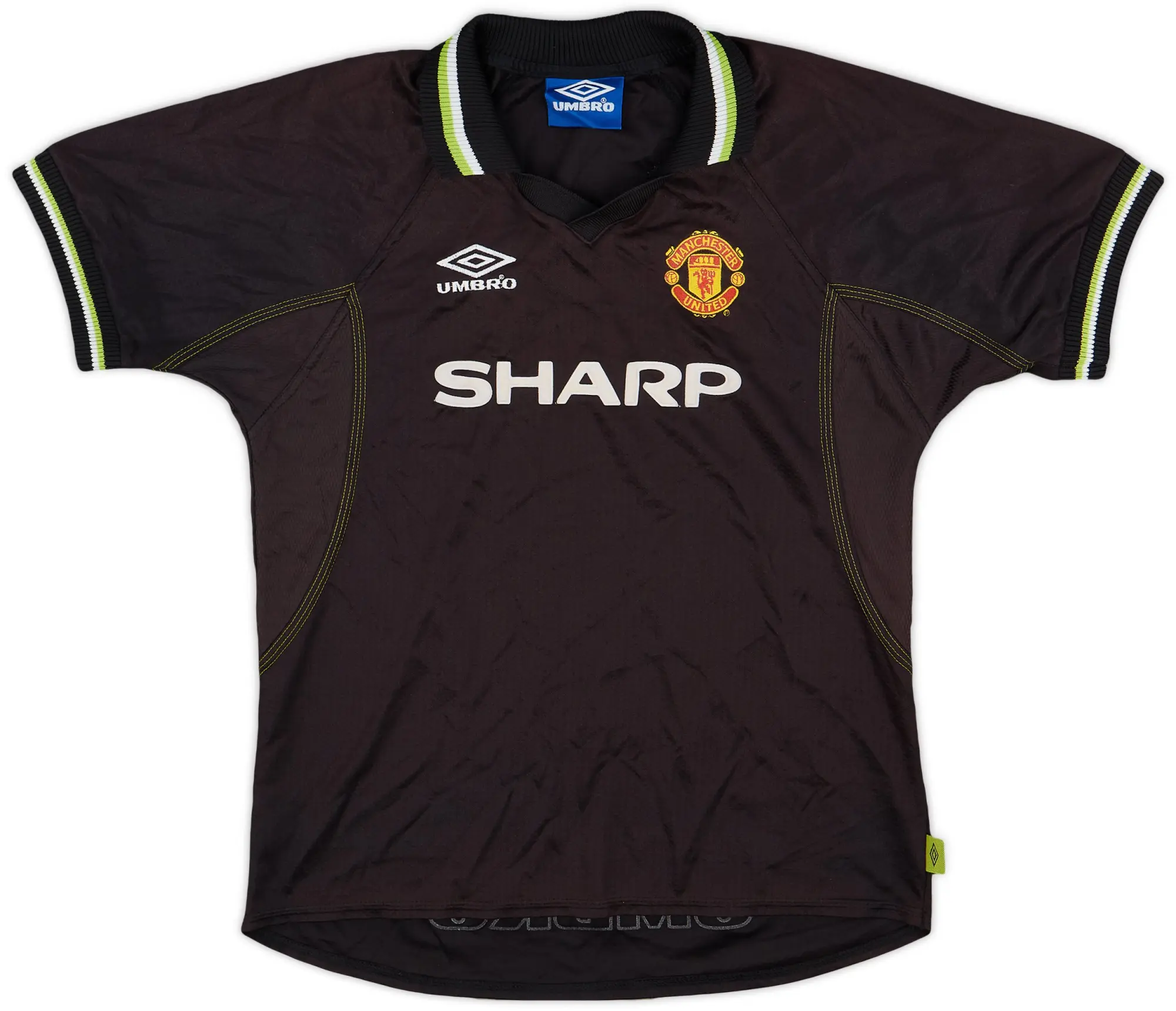 Umbro 1998-99 Manchester United Third Shirt - 8/10 - (Y)