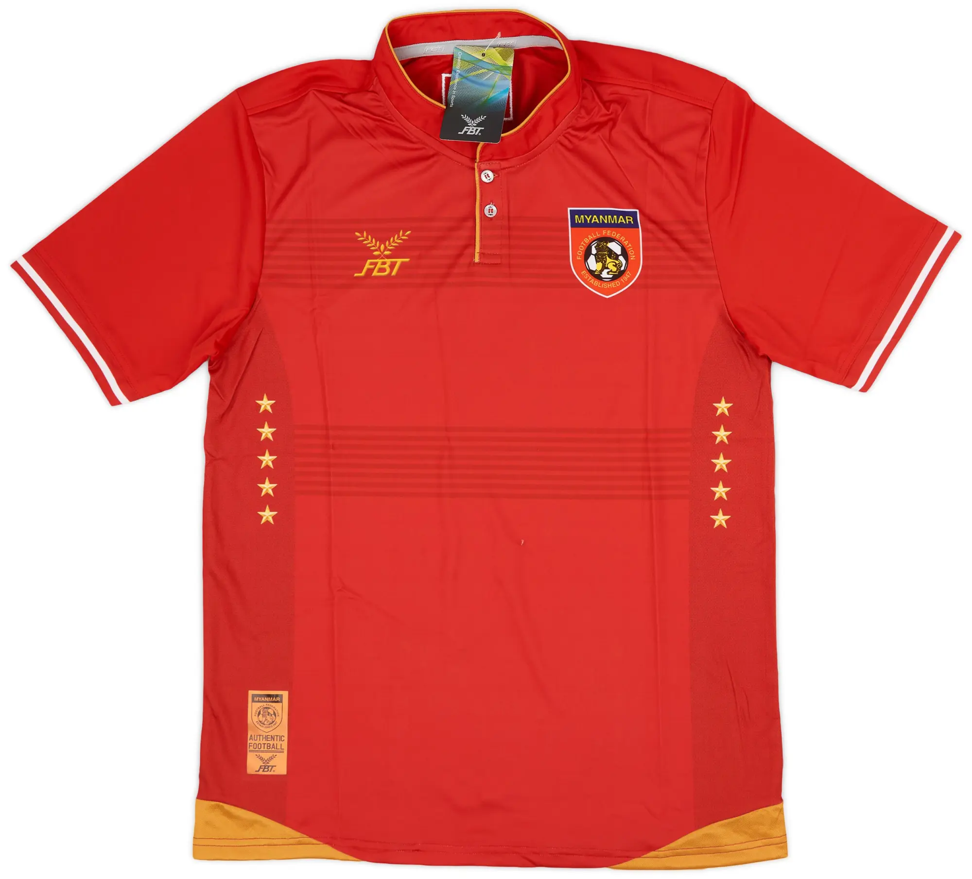 2016 Myanmar Home Shirt (L)